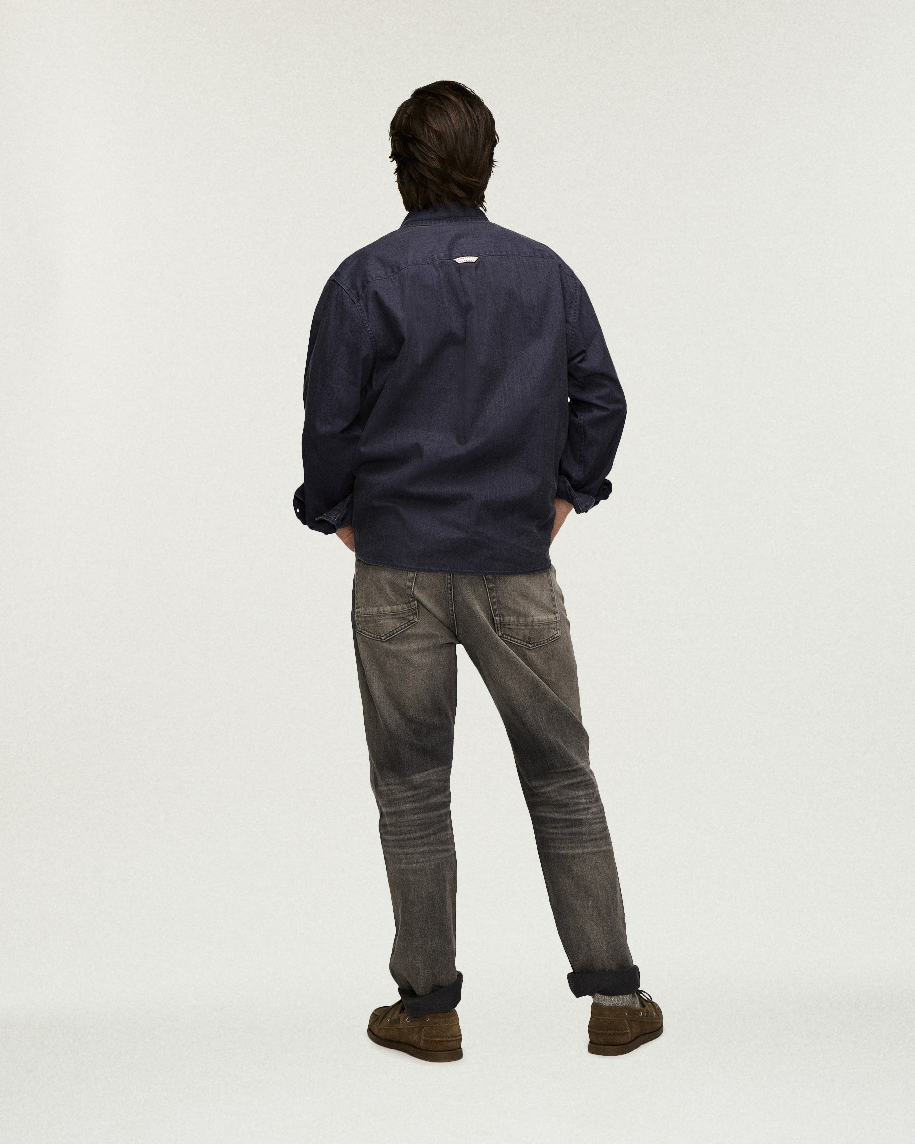 DENHAM 01-26-07-11-023 RIDGE HUNTER straight fit jeans