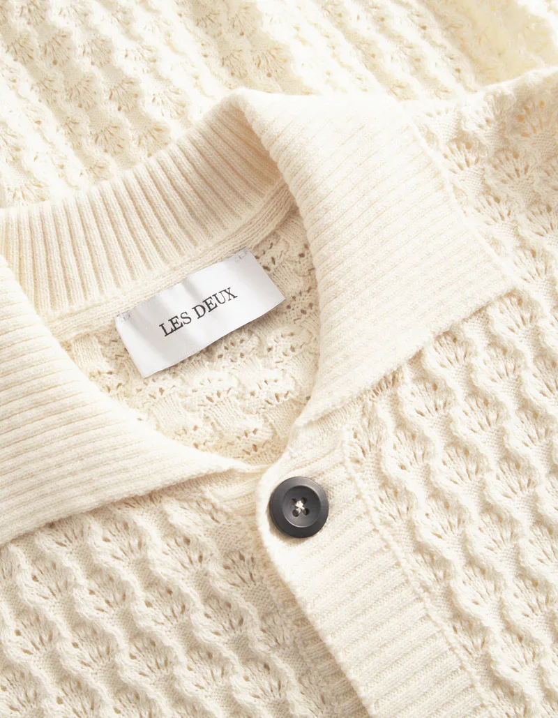 LES DEUX KNITTED POLO LDM310157/215215