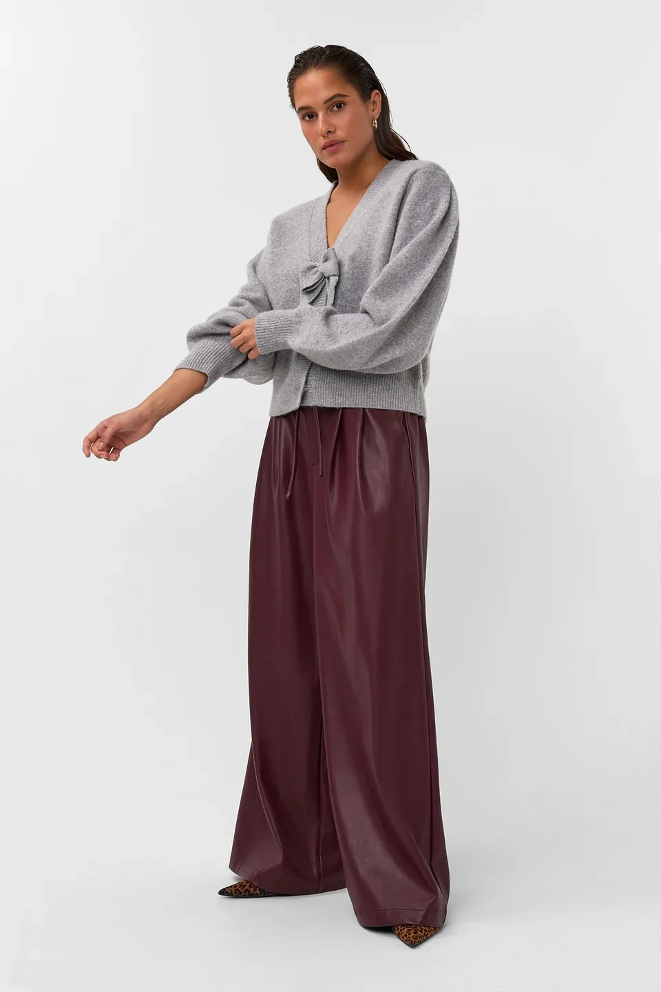 AMAYA Amsterdam Thorne Pants bordeaux