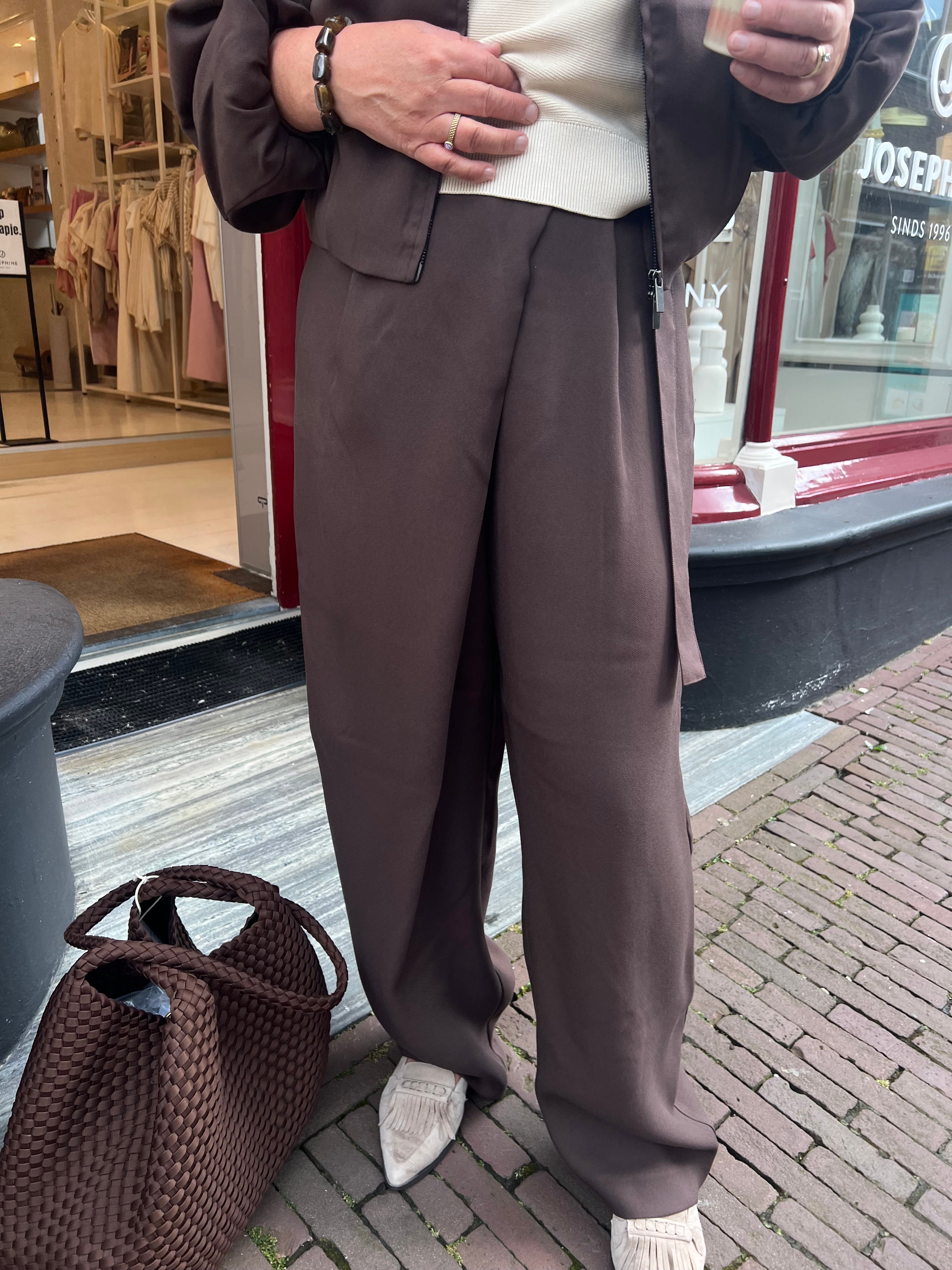 MOSS COPENHAGEN 20095 ZEIN ESTERIANE HW PANTS