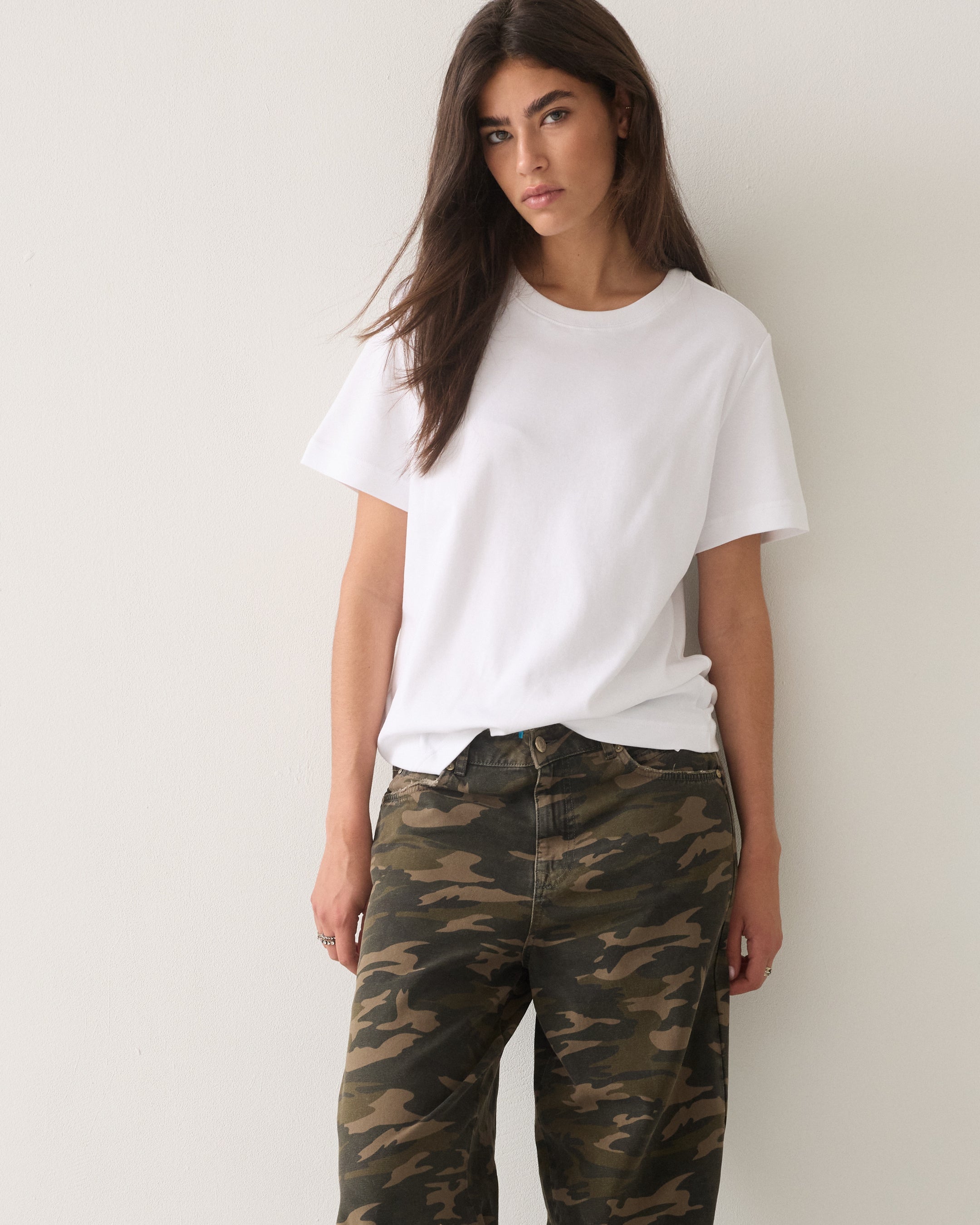 SUMMUM Barrelfit broek camouflage 4s3168-12726