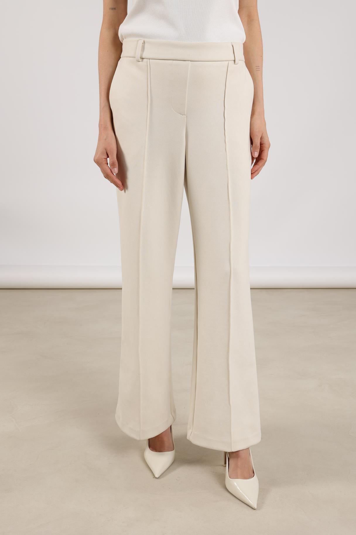 NUKUS NKS09008 Jill Pants Scuba - Off white