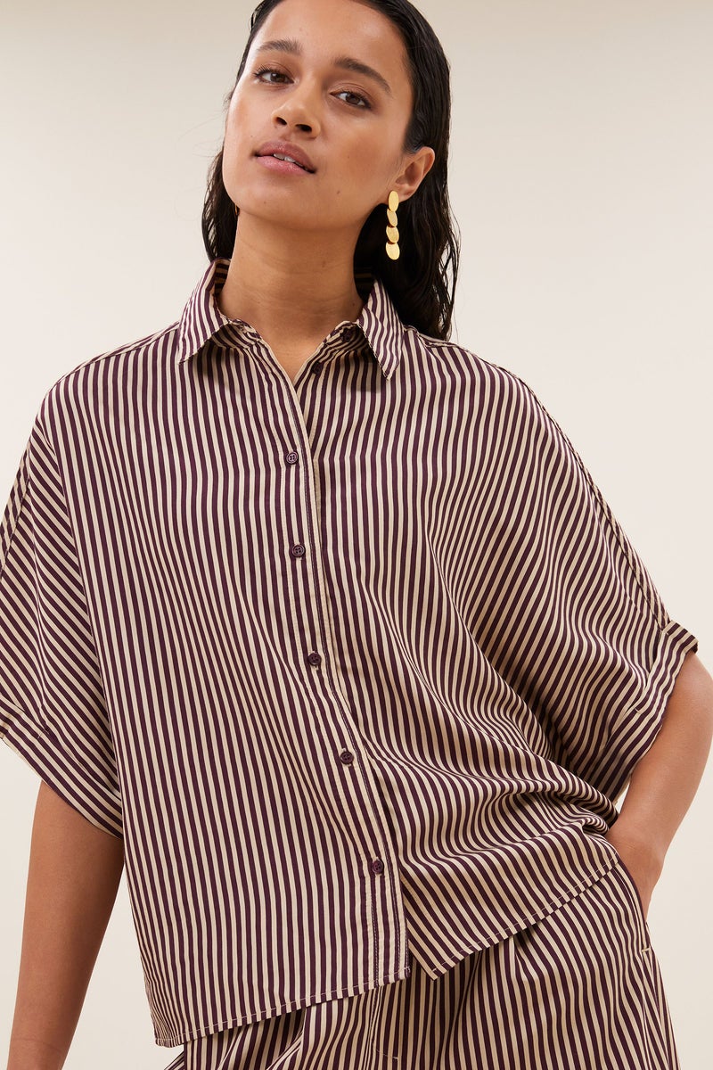 BY-BAR 26412050 sunny stripe blouse