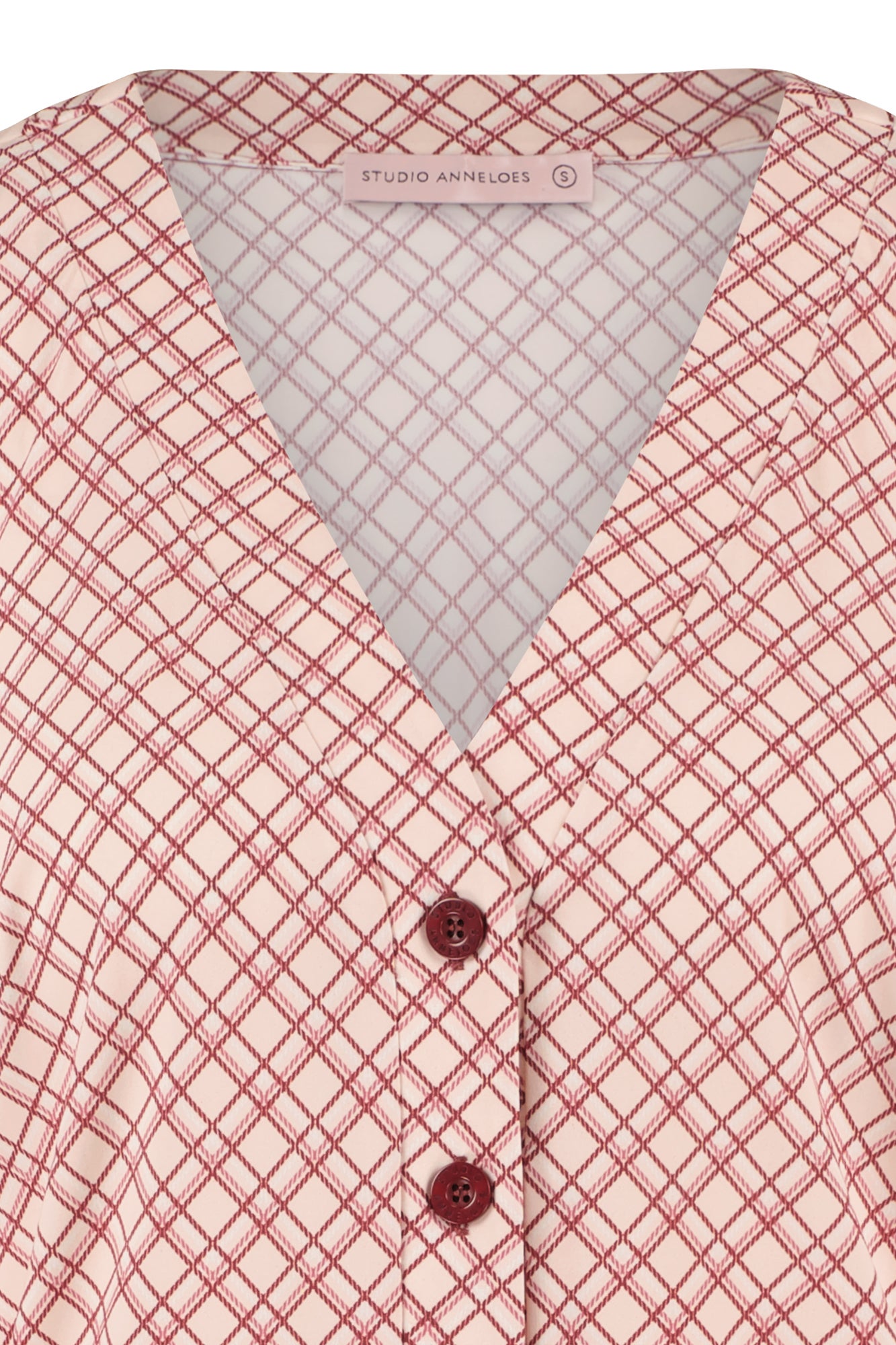 Studio Anneloes 06892 Eline check blouse