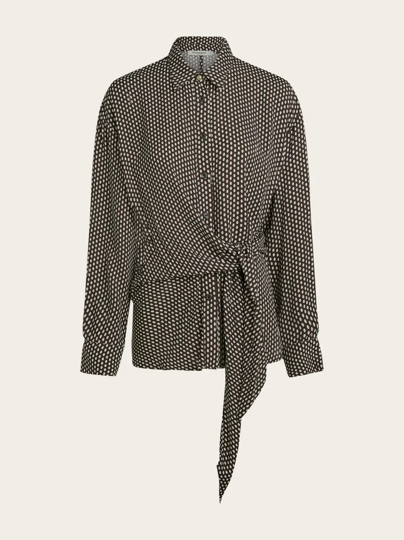 BEAUMONT BC49520263 BELINDA blouse dark chocolate