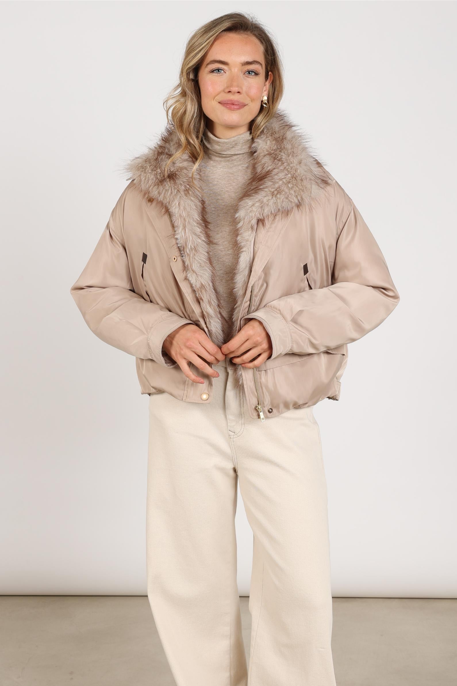 NUKUS NKF12013 Paula Jacket-sand