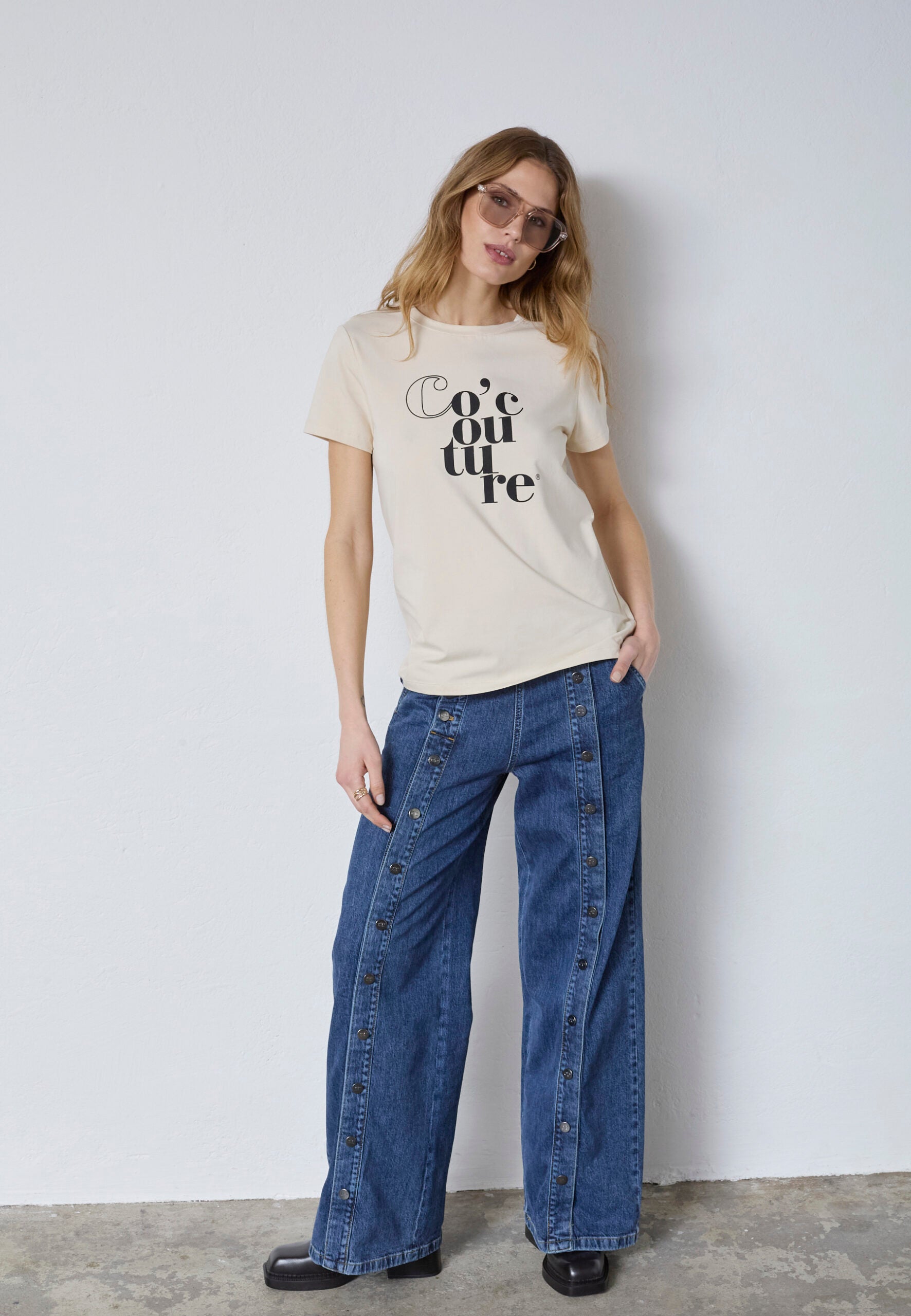 CO'COUTURE 43002 CocoutureCC Tee-offwhite