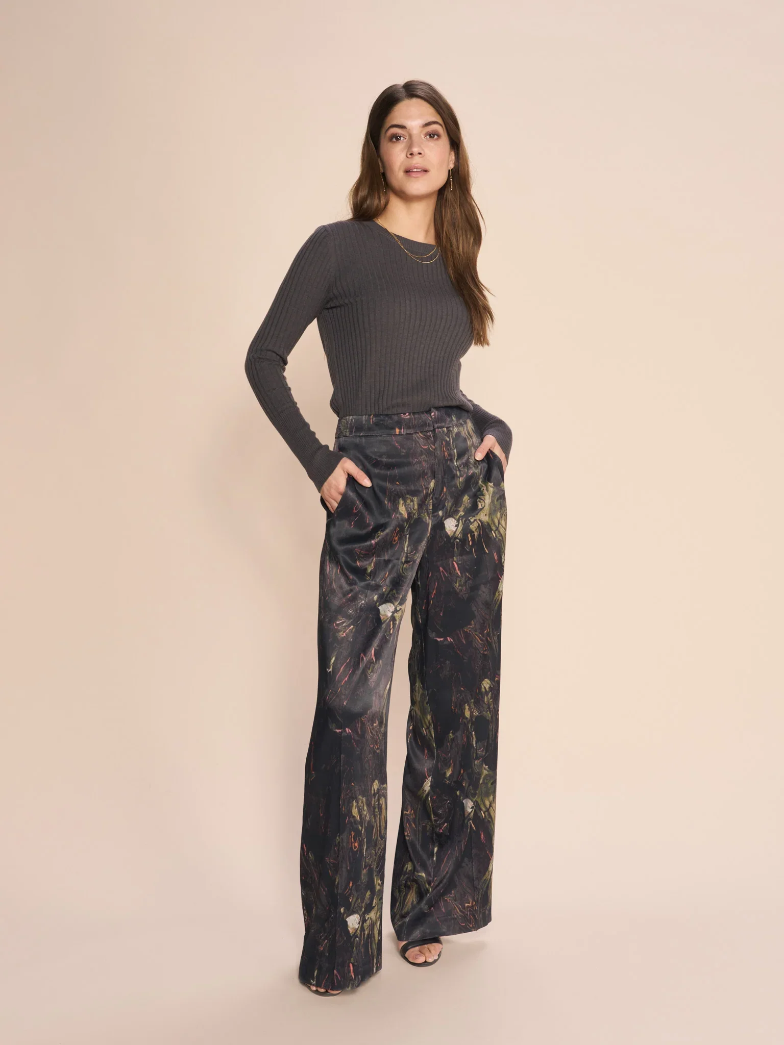MOS MOSH PANTALON 154630 MMJules Marble Pant