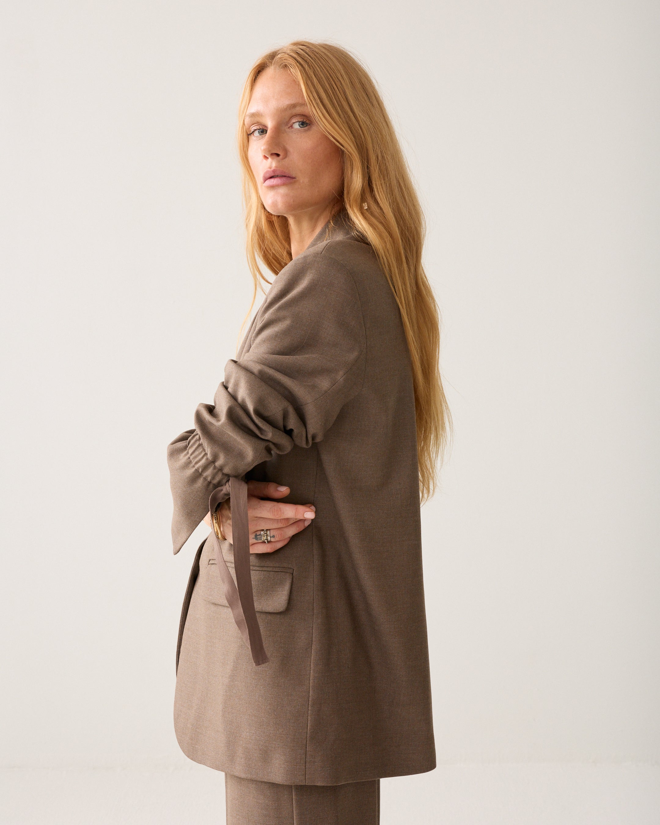 SUMMUM Boyfriend blazer strikmouw 1s1330-12481