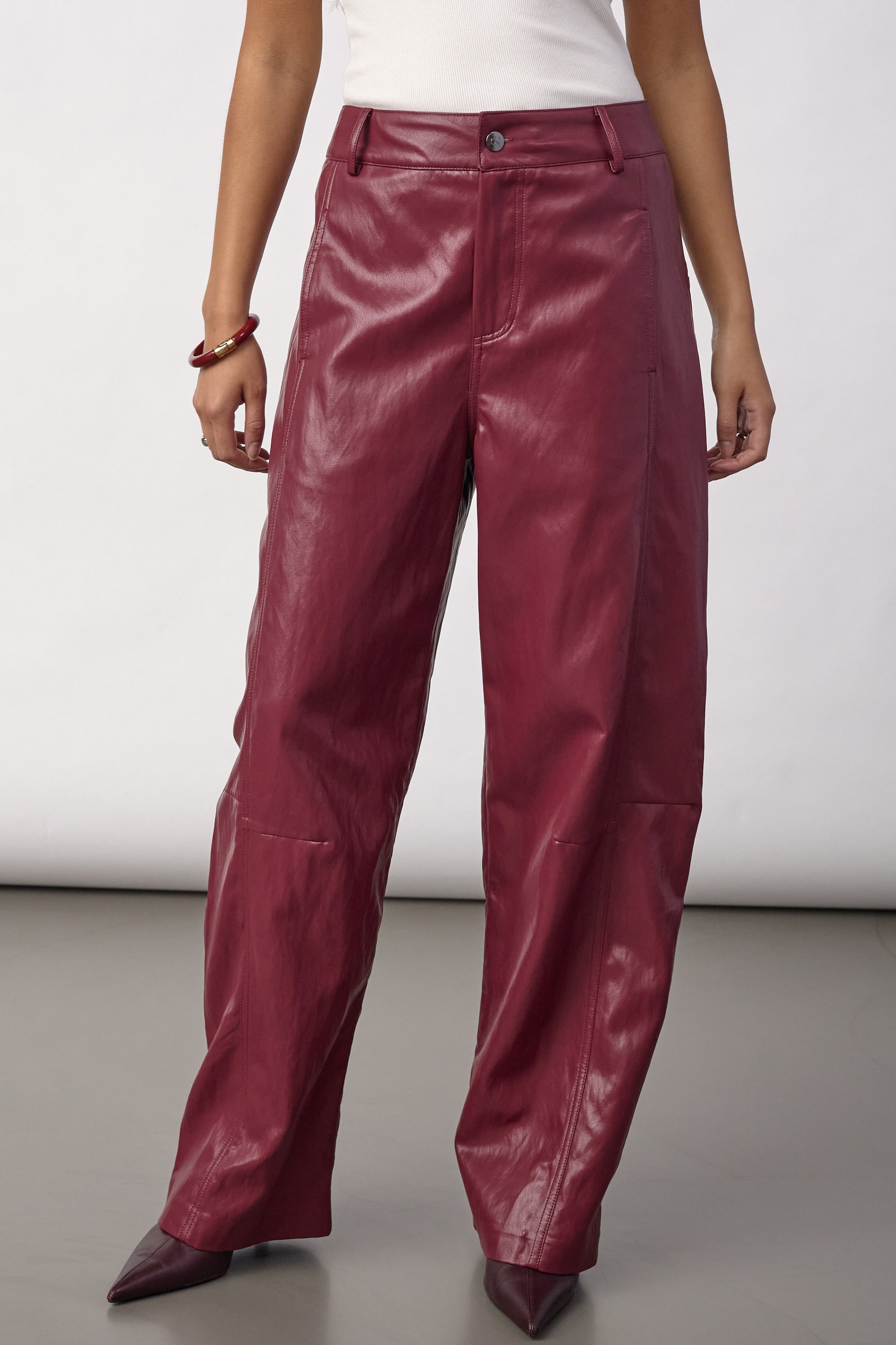 CO'COUTURE 500444 41003 GittCC Pant-Berry Red