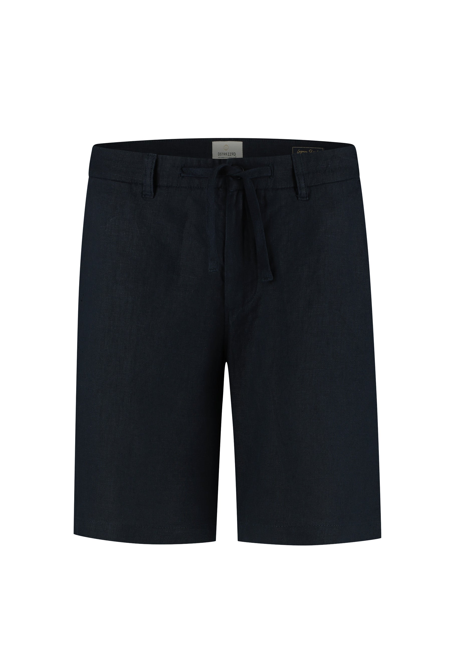 DSTREZZED 515558-SS26 Logan Beach Shorts - Dark Navy