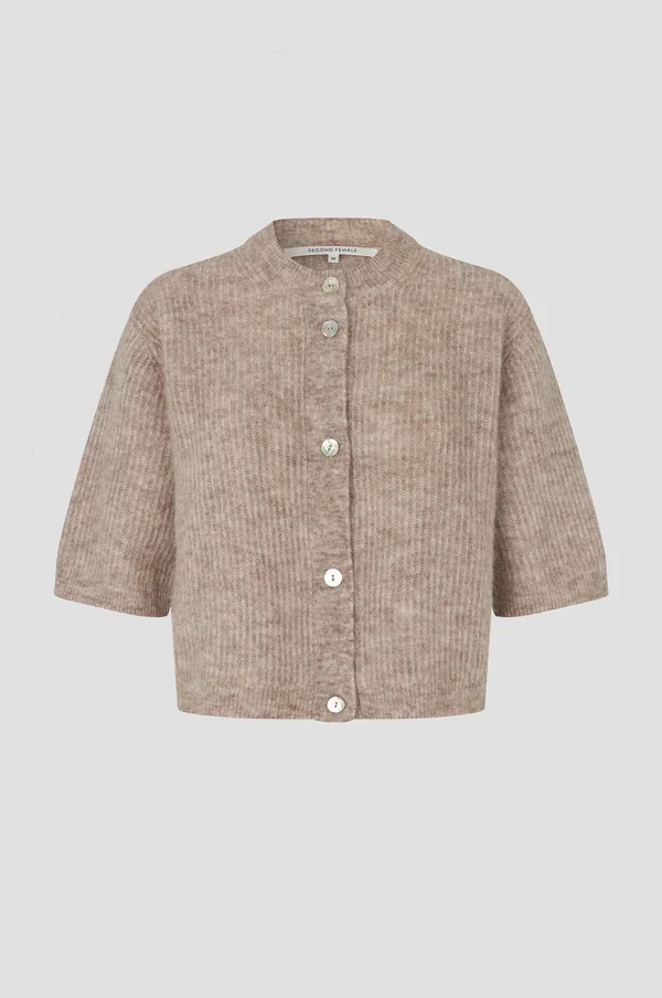 SECOND FEMALE 58367 Andrea Knit Rib Cardigan