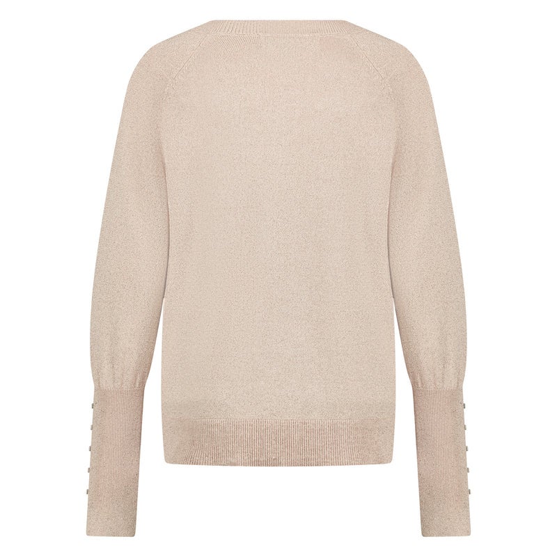 NUKUS NKS03006 Belle Pullover Lurex-Powder