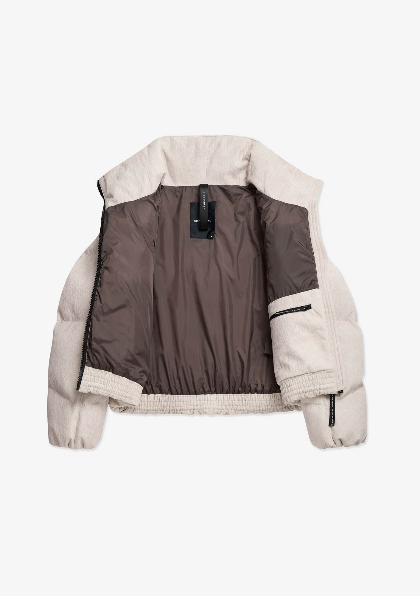 KRAKATAU QW616 126200022 NEBULA Short Puffer Jacket