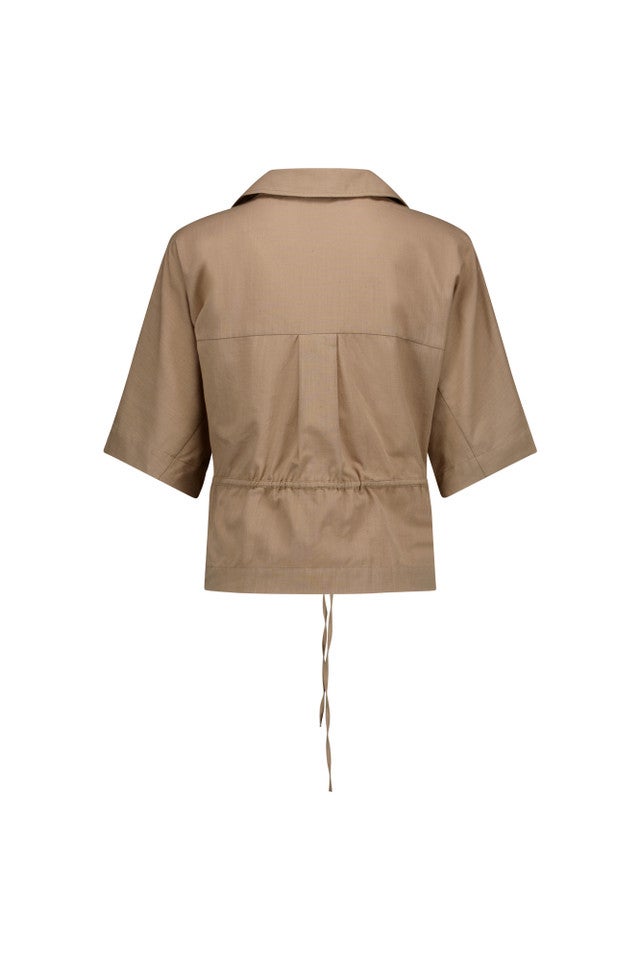 STUDIO ANNELOES 13904 Erie linnen blouse