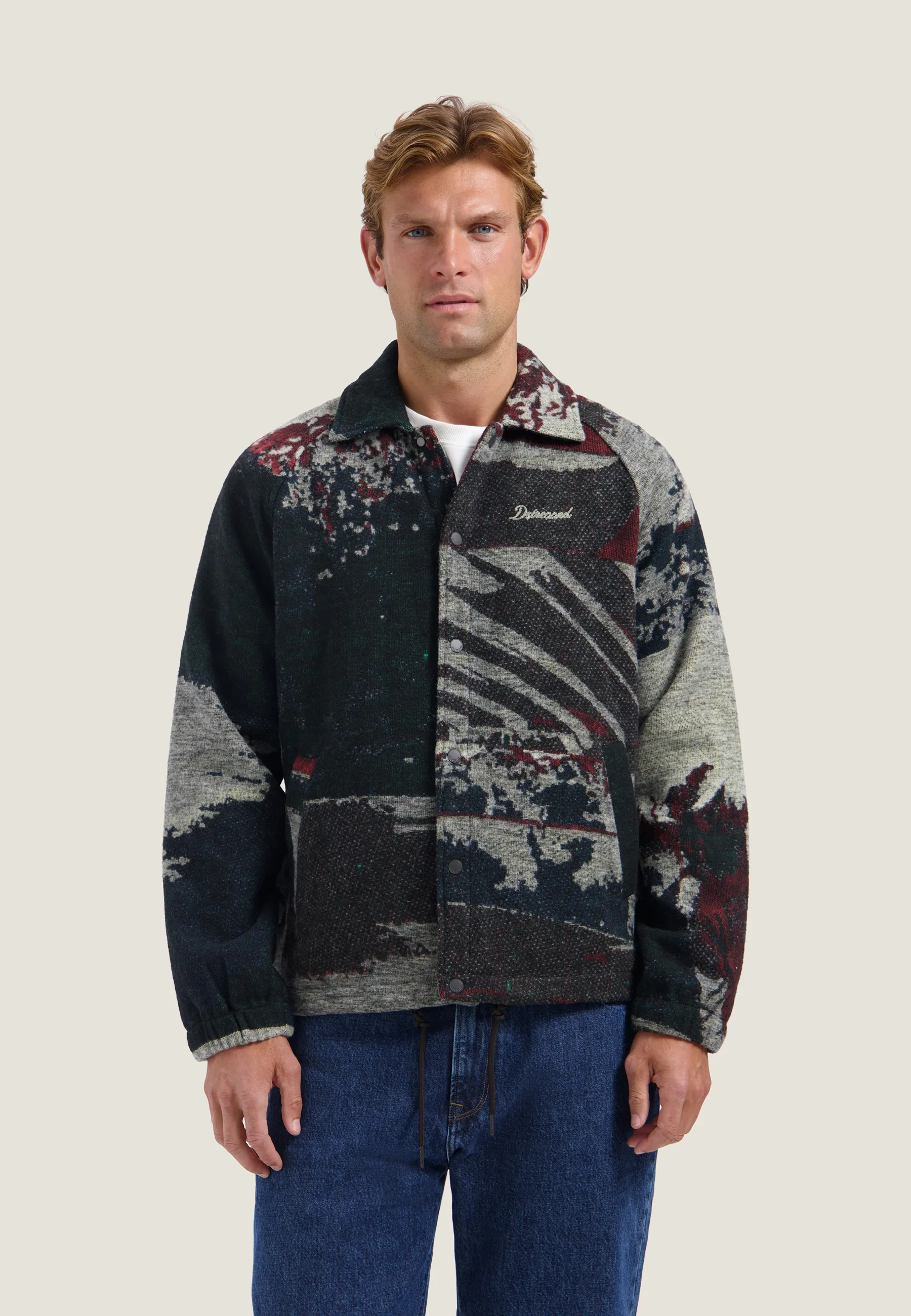 DSTREZZED 155536 SWAYER GOLF jacquard jacket