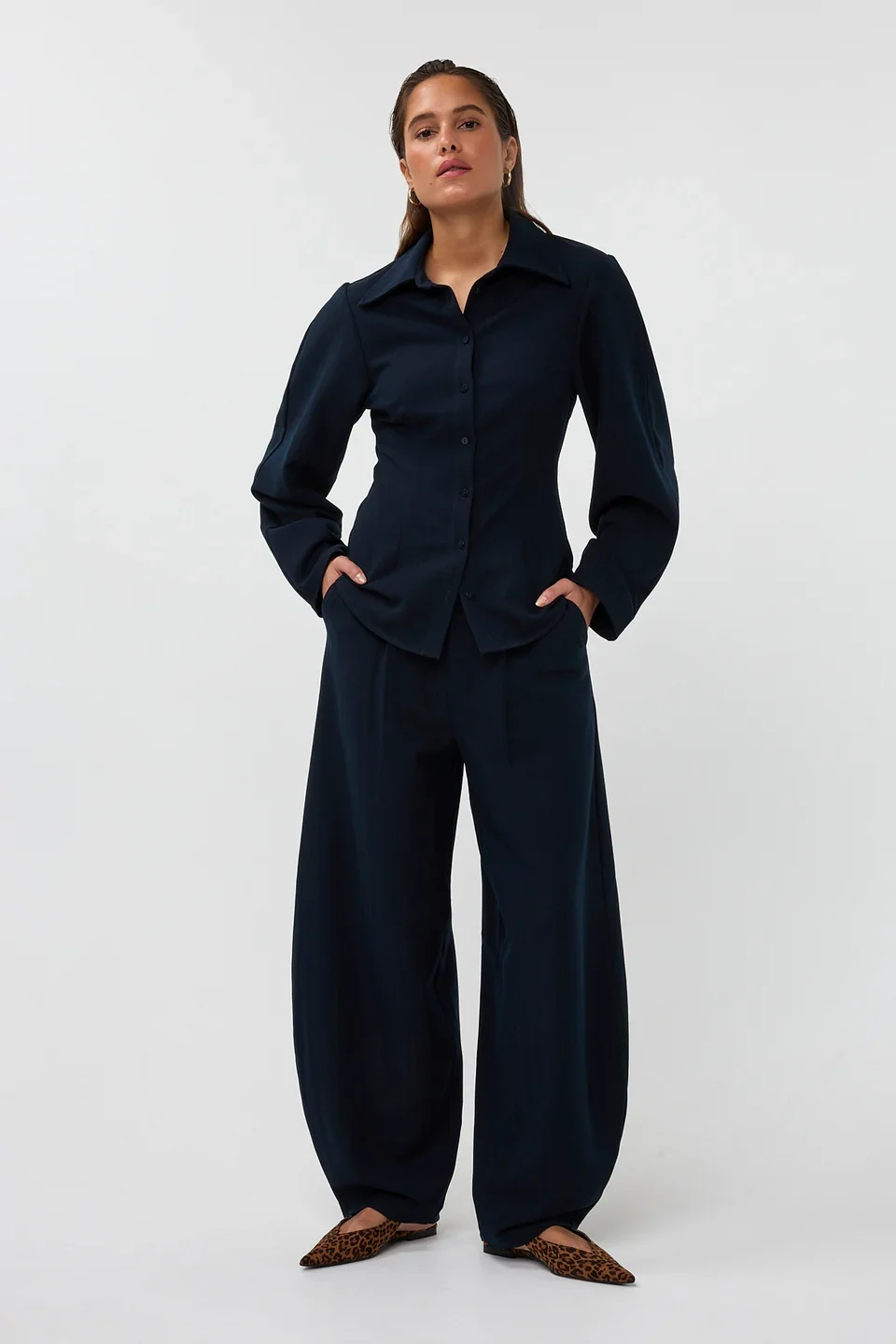 AMAYA Amsterdam Evi Pants blauw