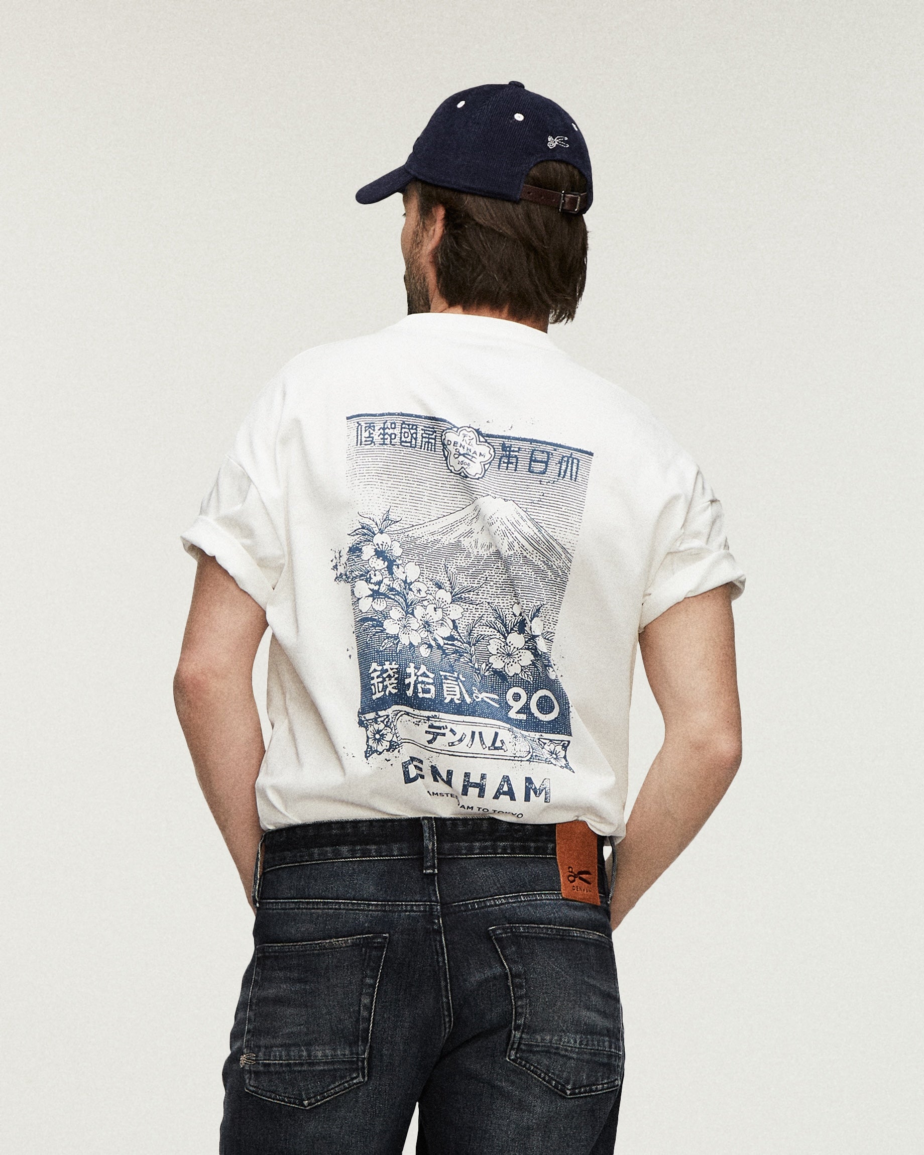 DENHAM 01-26-07-52-519 HIMARI SS TEE box fit tee