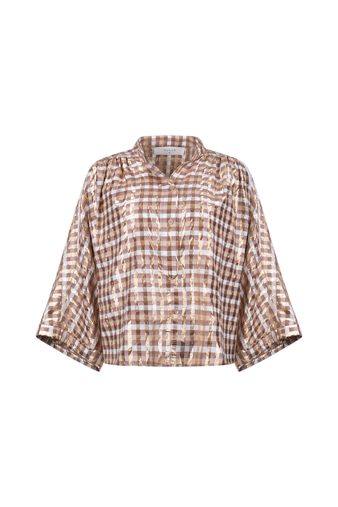 NUKUS NKF02215 Maya Blouse Check
