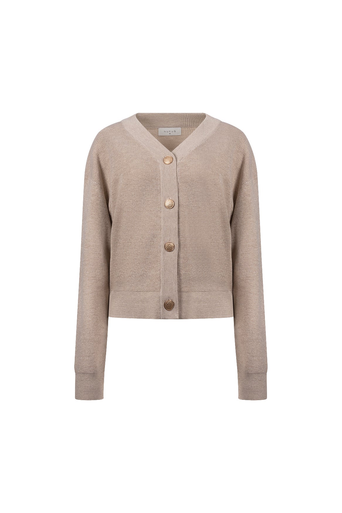 NUKUS NKF05039 Willa Cardigan-sand