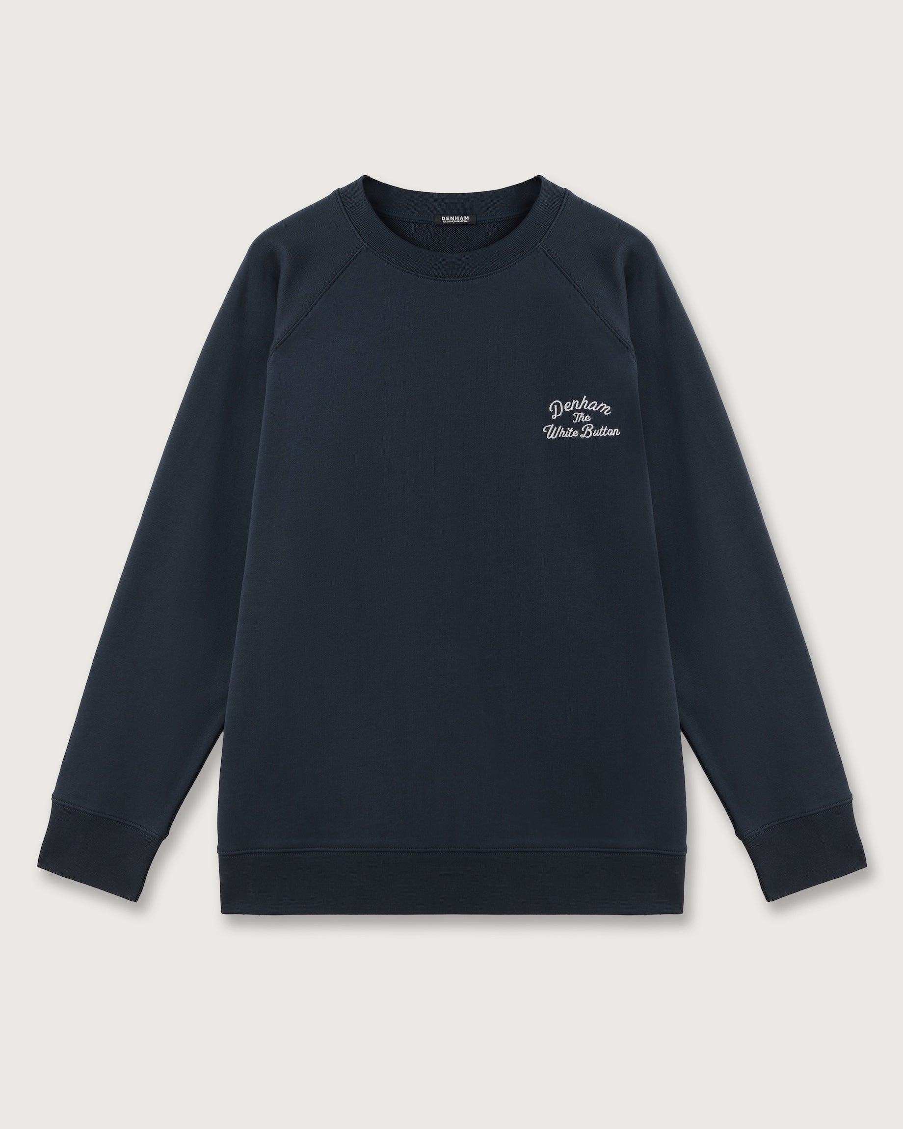 DENHAM 01-26-07-60-501 YAN LS SWEAT box fit sweater