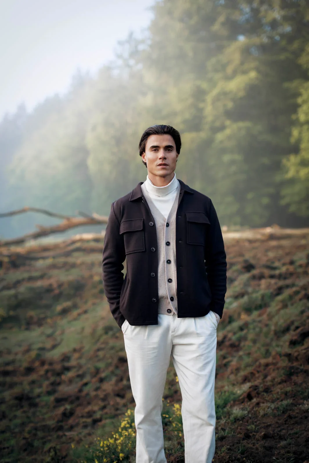 THOMAS MAINE 6220TM650 Overshirt bruin