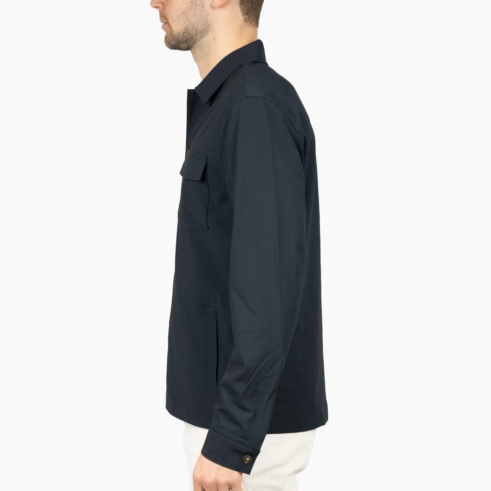 SEVEN DIALS SDL26114MA54 RONAN 141 Overshirt-Navy