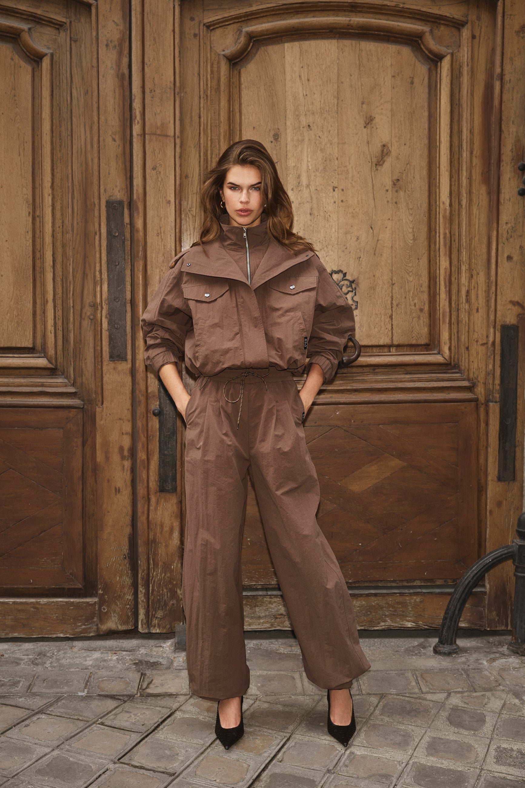 CO'COUTURE 500811 AlinaCC Pull-On Pant-Brown