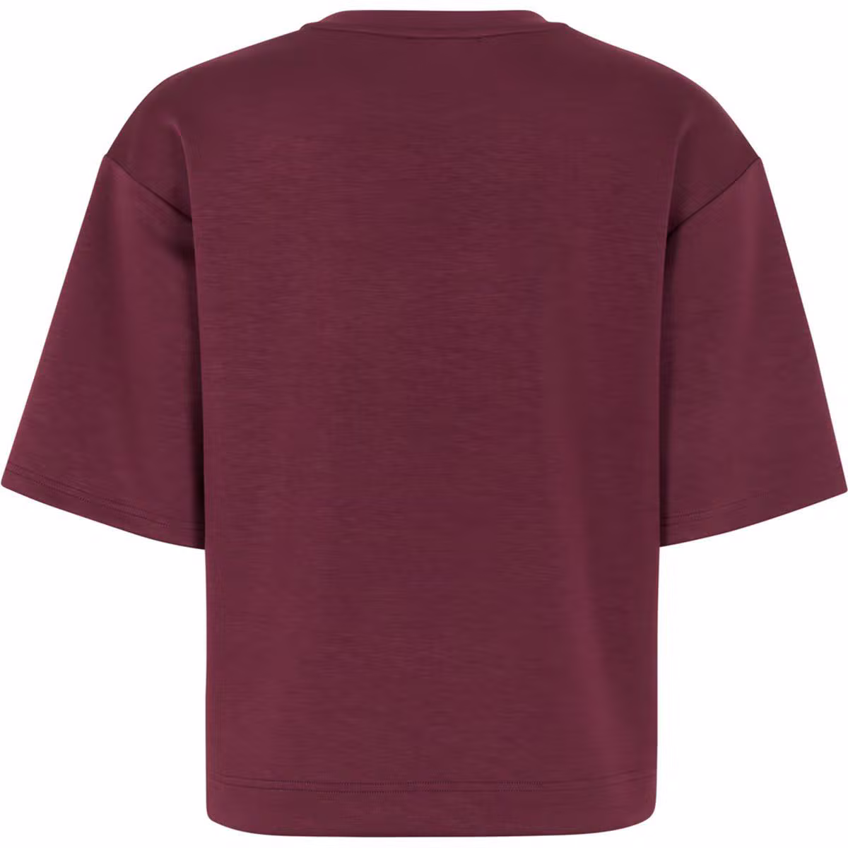 TOODAY TD126-143 AZRA BOXY T-SHIRT-bordeaux