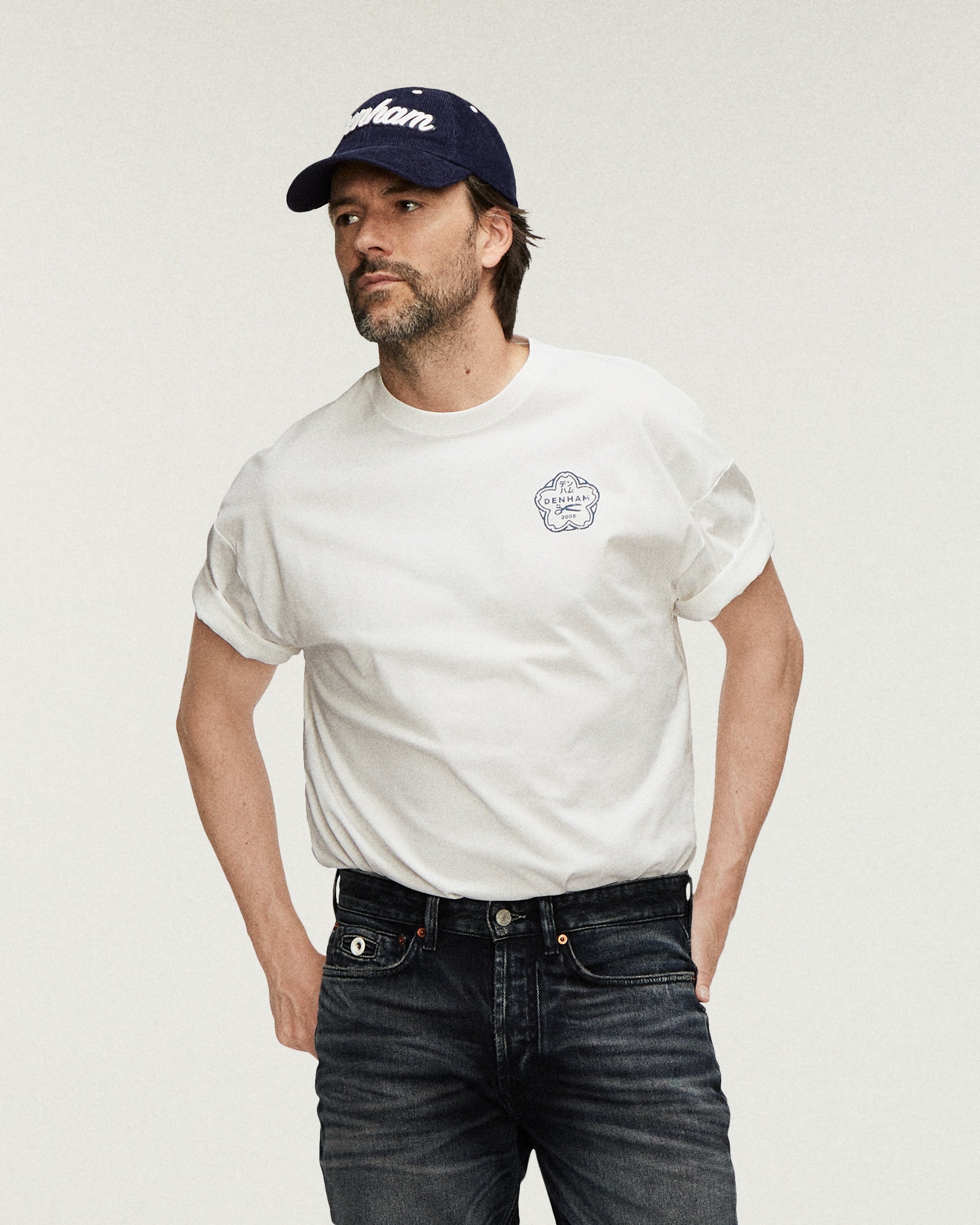 DENHAM 01-26-07-52-519 HIMARI SS TEE box fit tee