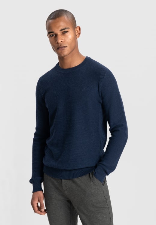 DSTREZZED PULLOVER 405566-NOS Mercury Crew