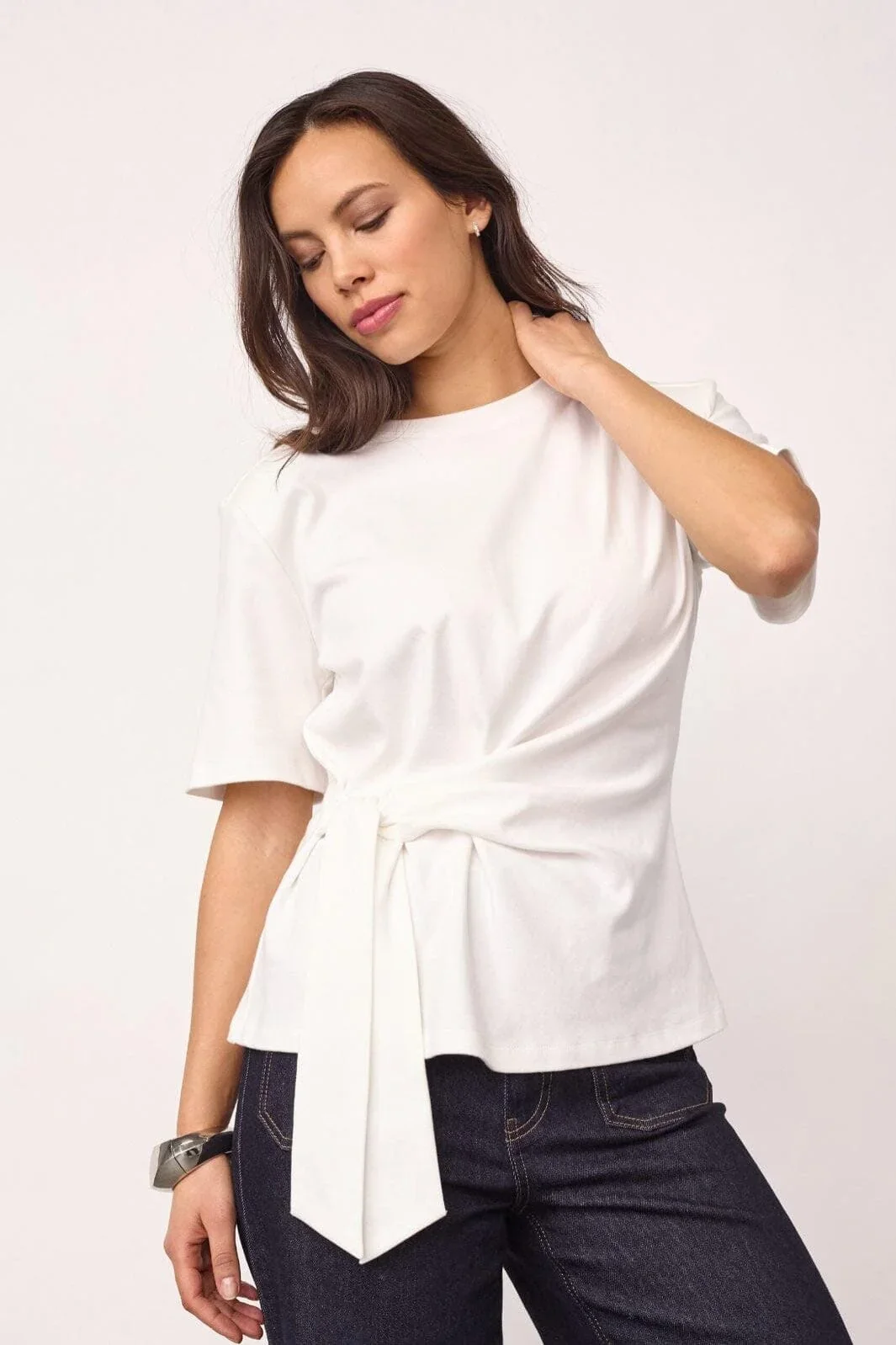 CO'COUTURE 500096 OrianeCC PleatTie Tee