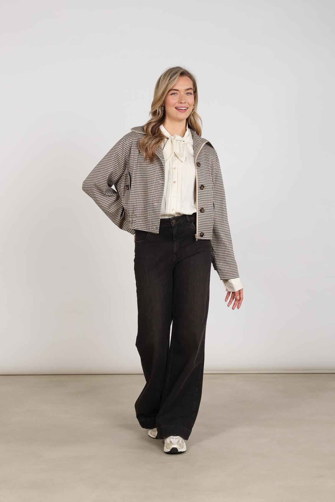 NUKUS NKF13166 Dahlia Jacket Check