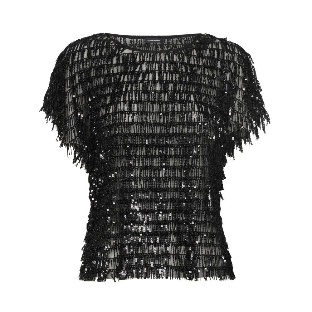 CarolineBiss 6615/10 Top Jersey Franjes