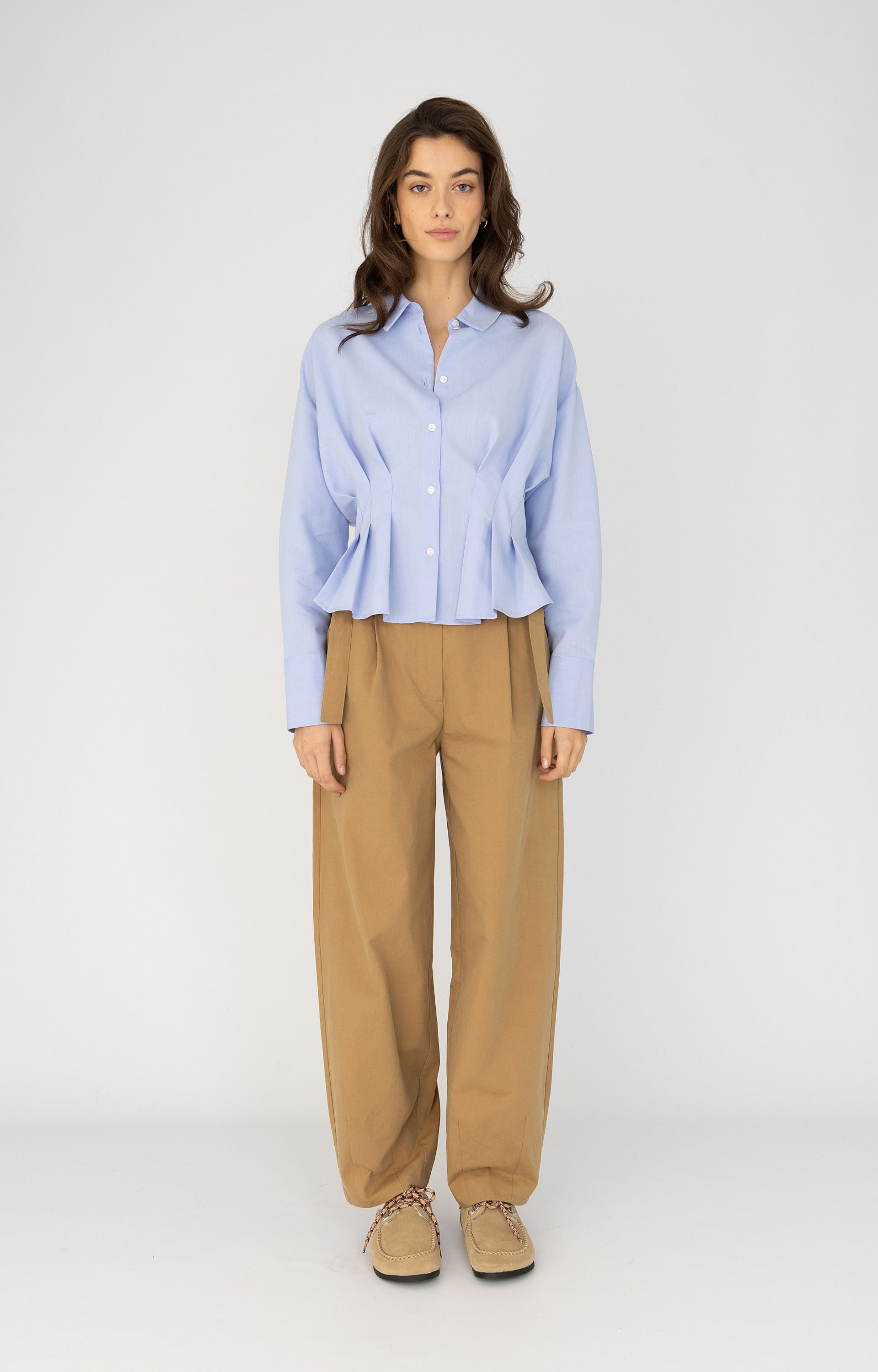 ANNA BLUE B36-05-Sarah Blouse