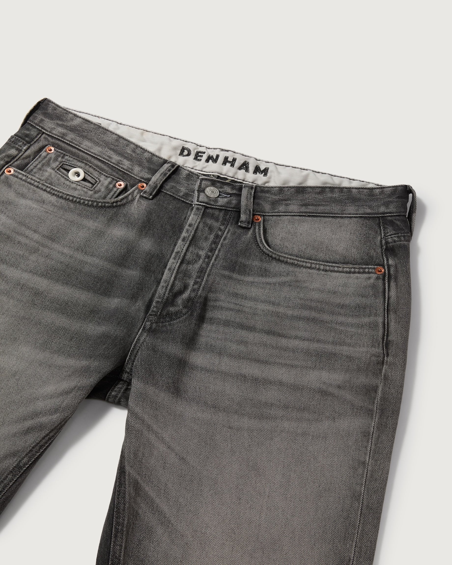 DENHAM 01-26-07-11-023 RIDGE HUNTER straight fit jeans