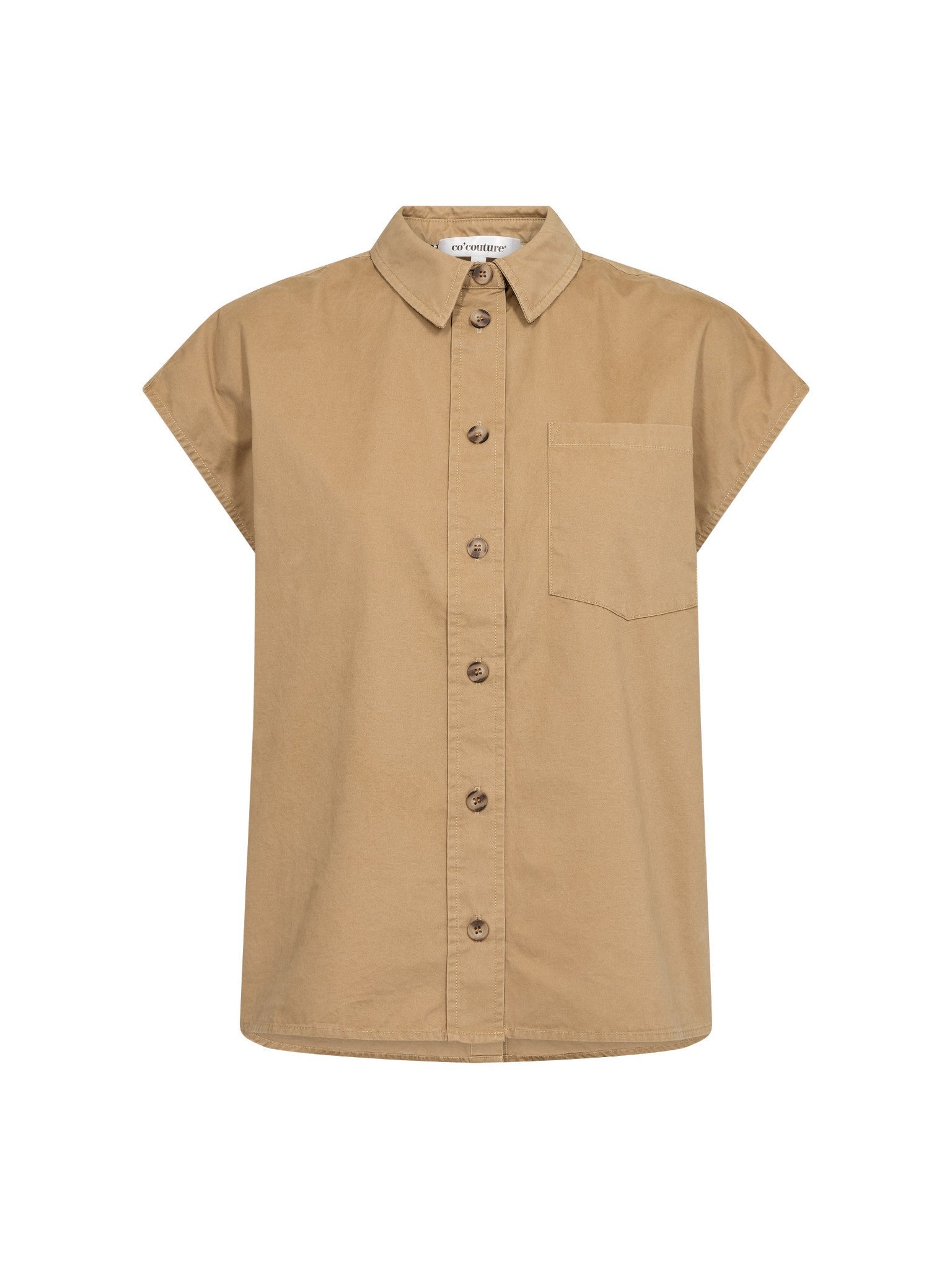 CO'COUTURE 500420 EvelynCC SlitBackSS sht-Sand