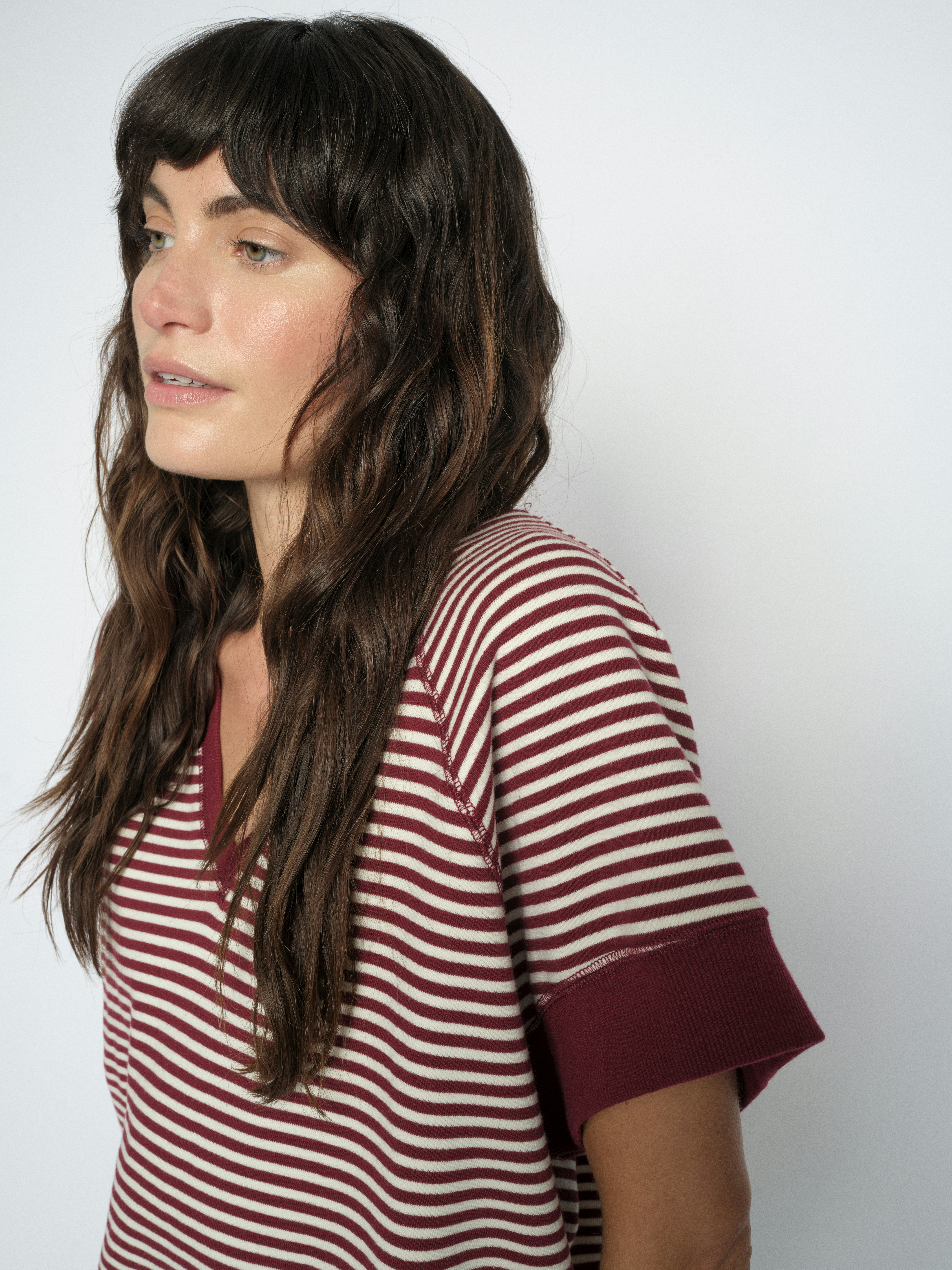 MOS MOSH 179000 MMHolt V-SS Stripe Sweatshirt