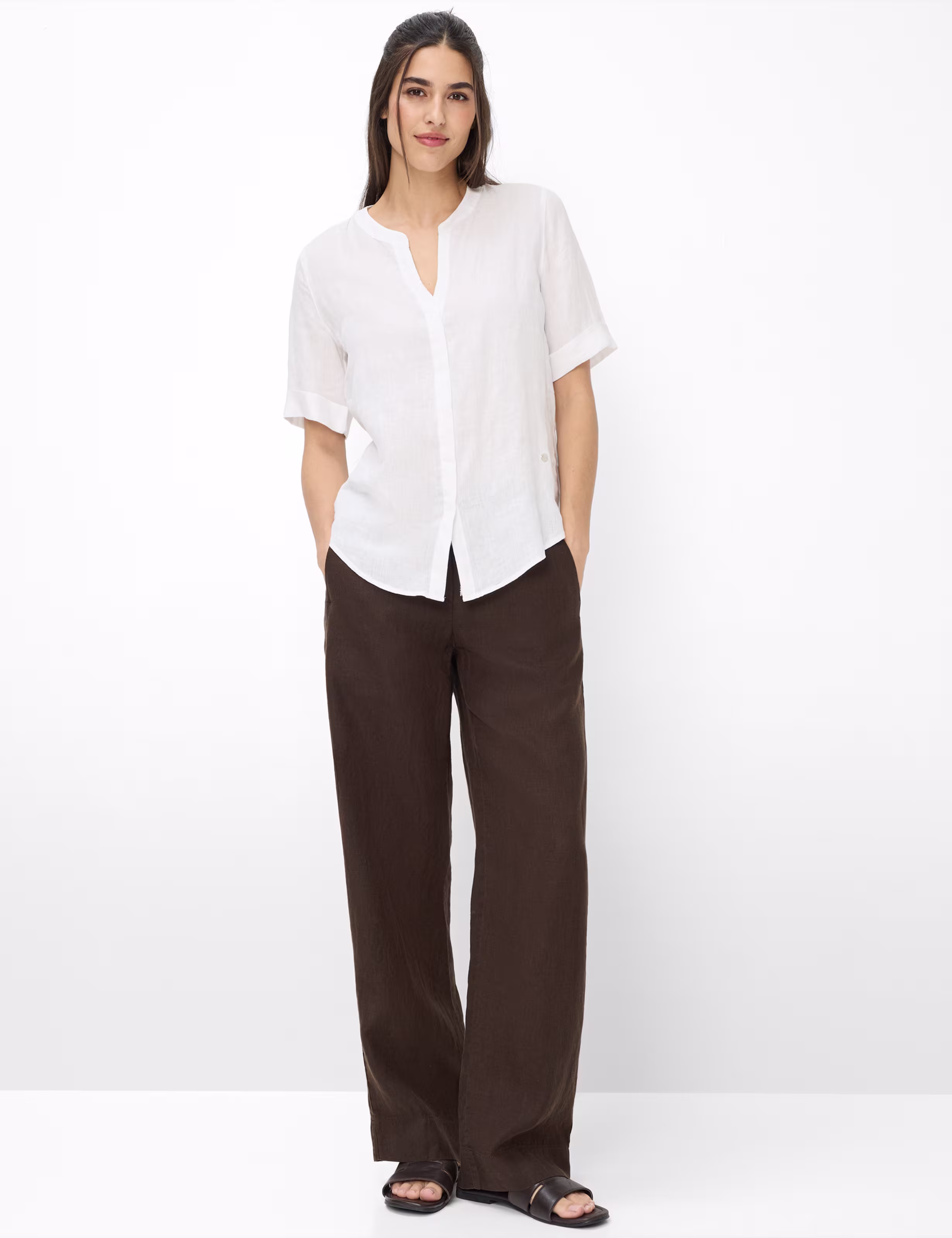 BRAX 940008_94150500 Style VERI Blouse-white