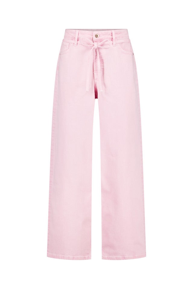 STUDIO ANNELOES 13922 Babet denim trousers-pop pink