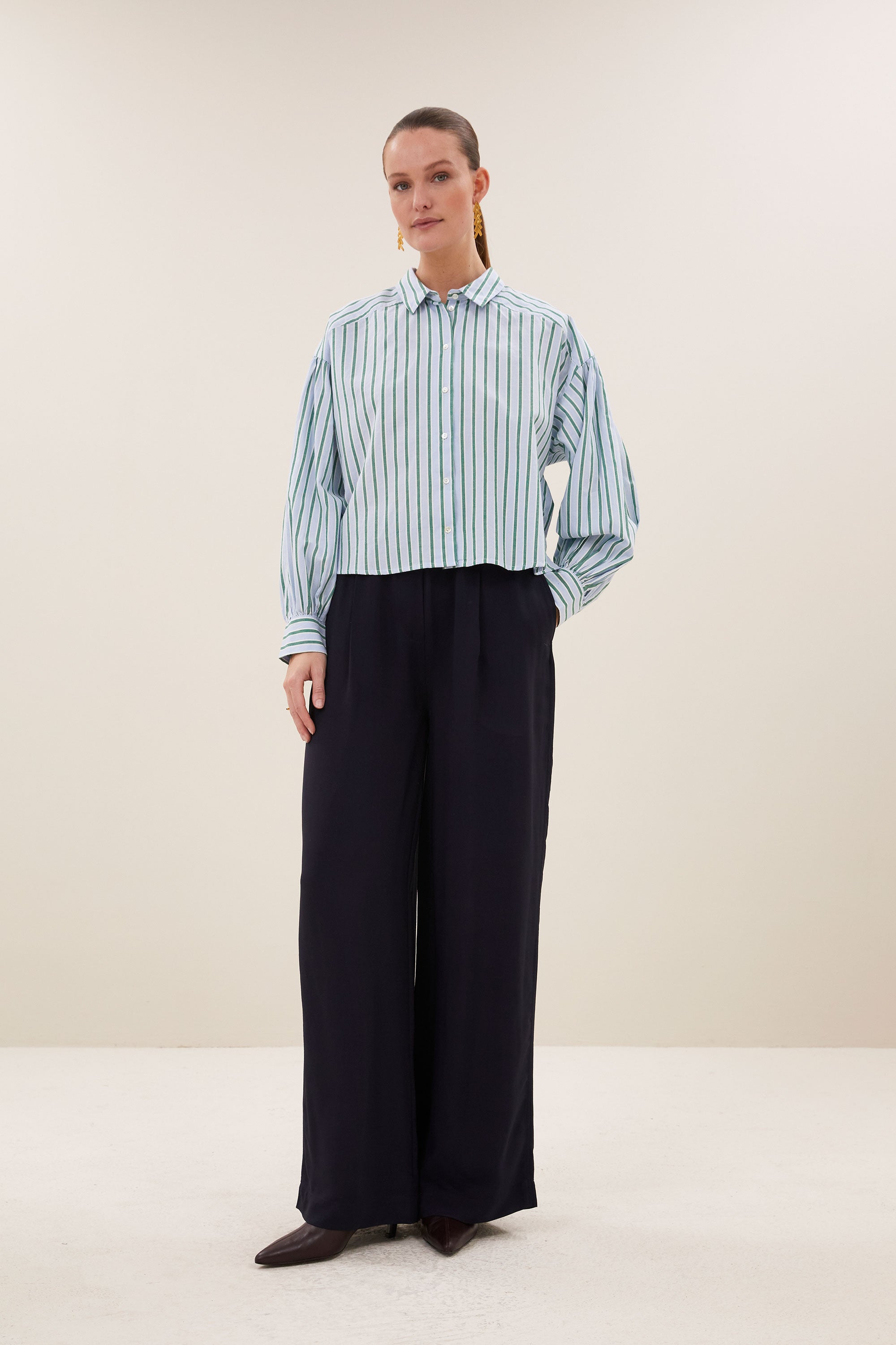 BY-BAR 26412036 sarah short sea blouse