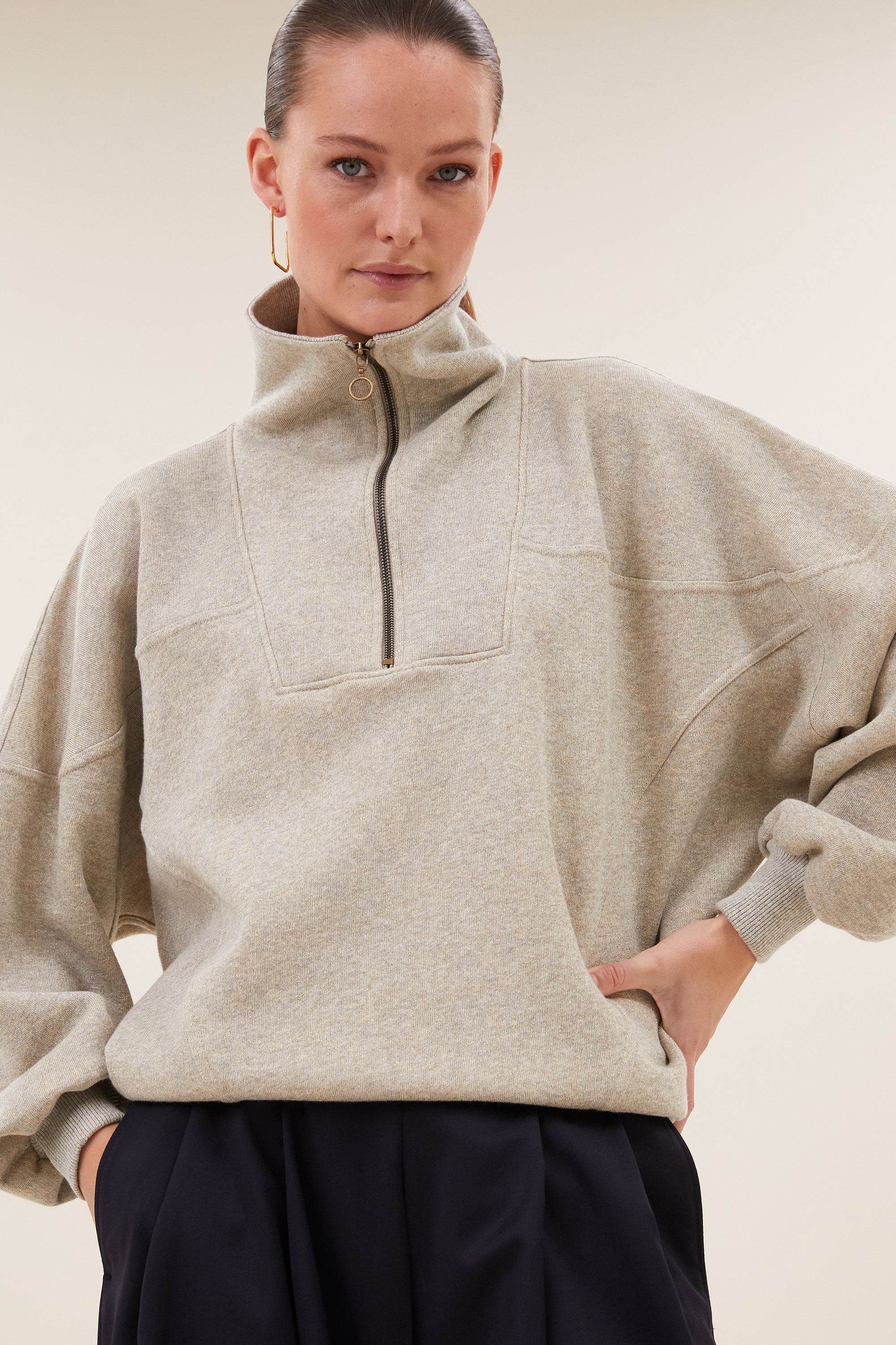 BY-BAR 26418902 roos sparkle sweater