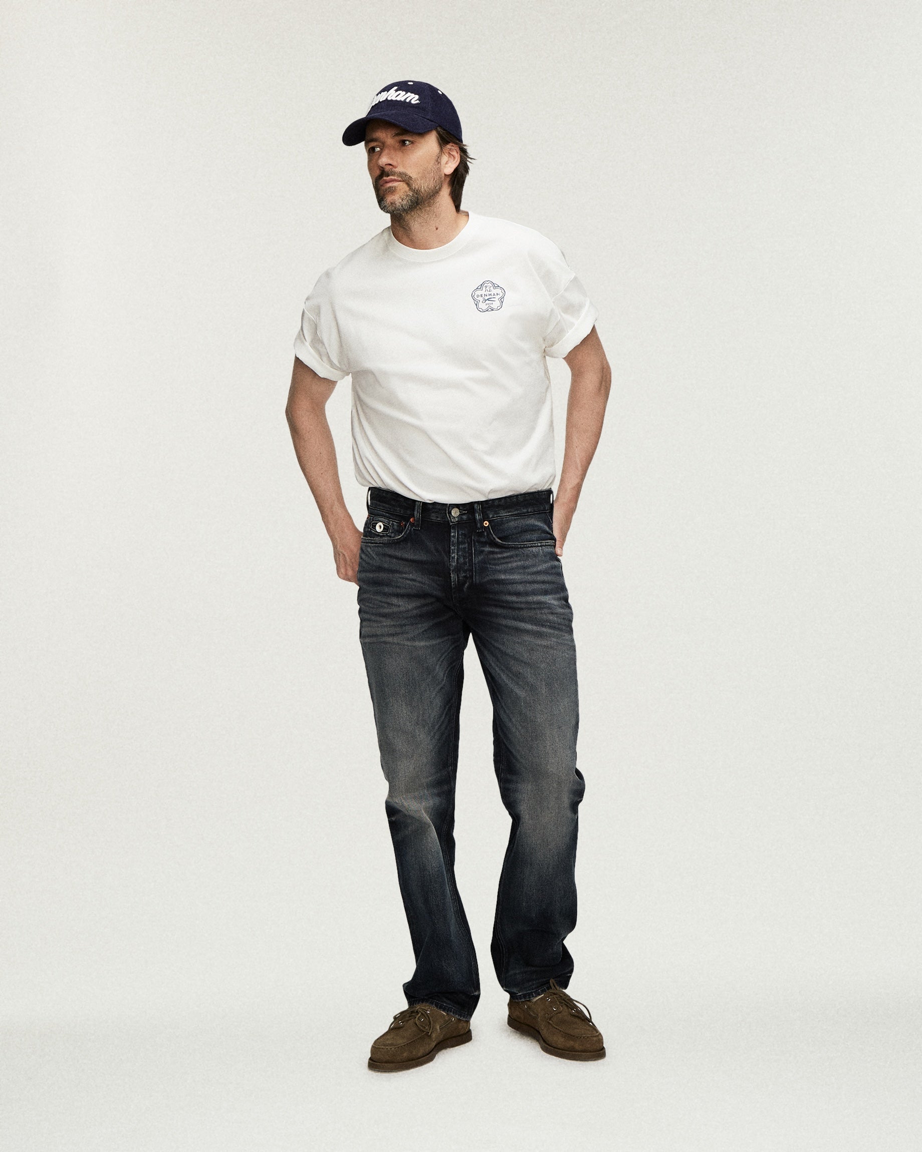 DENHAM 01-26-07-11-024 RIDGE JESSY straight fit jeans
