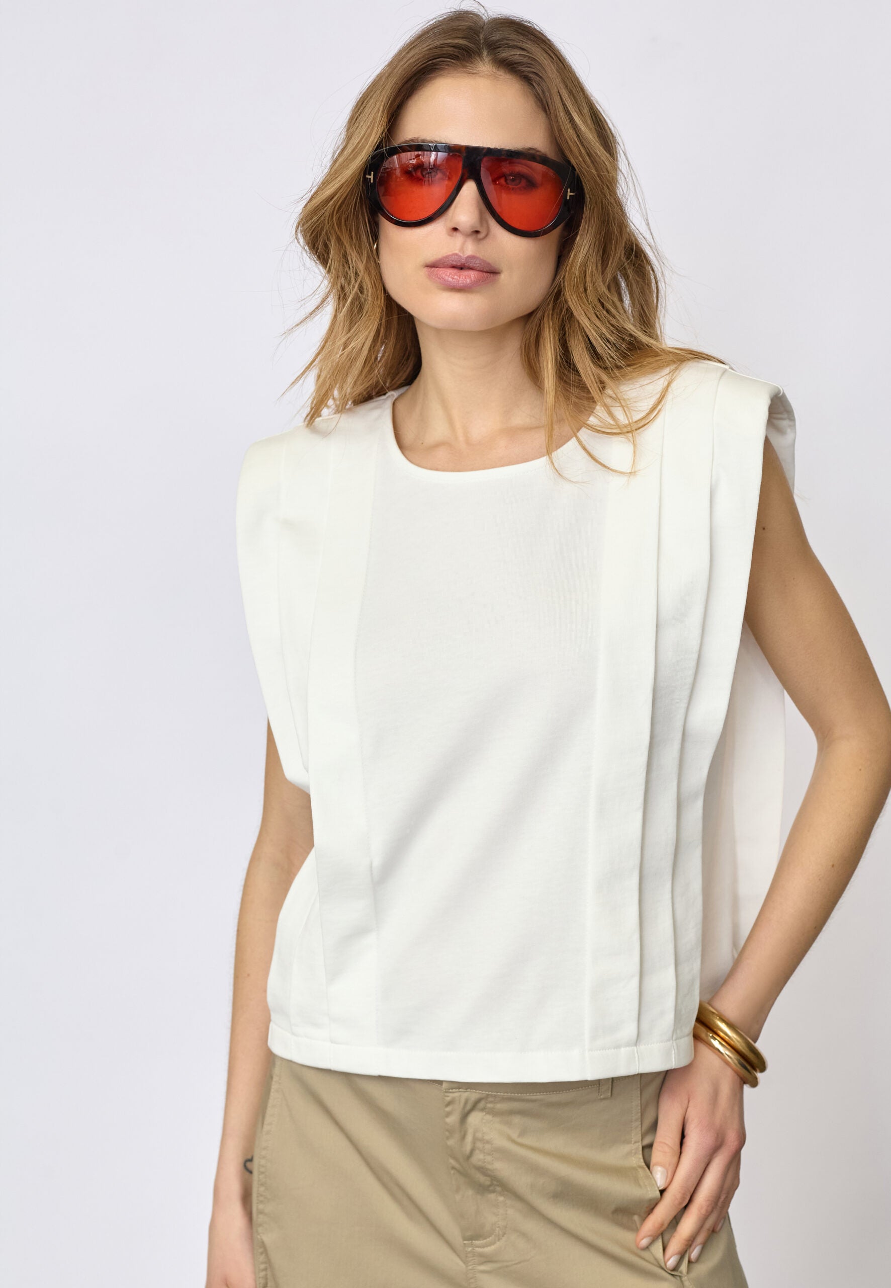 CO'COUTURE 45151 ZelliCC Padded PleatTop