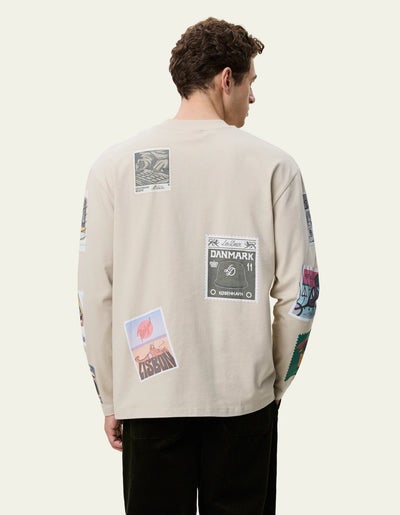 LES DEUX 1002304 STAMP LS T-SHIRT