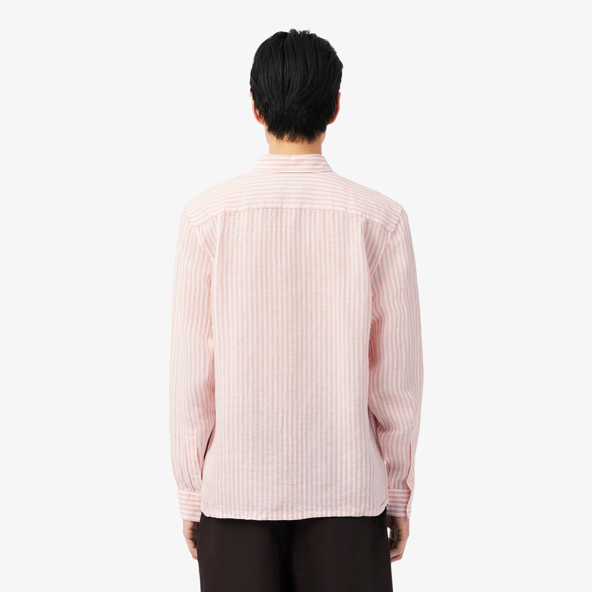 LACOSTE CH6985-61 Regular Fit Gestreept Linnen Hemd