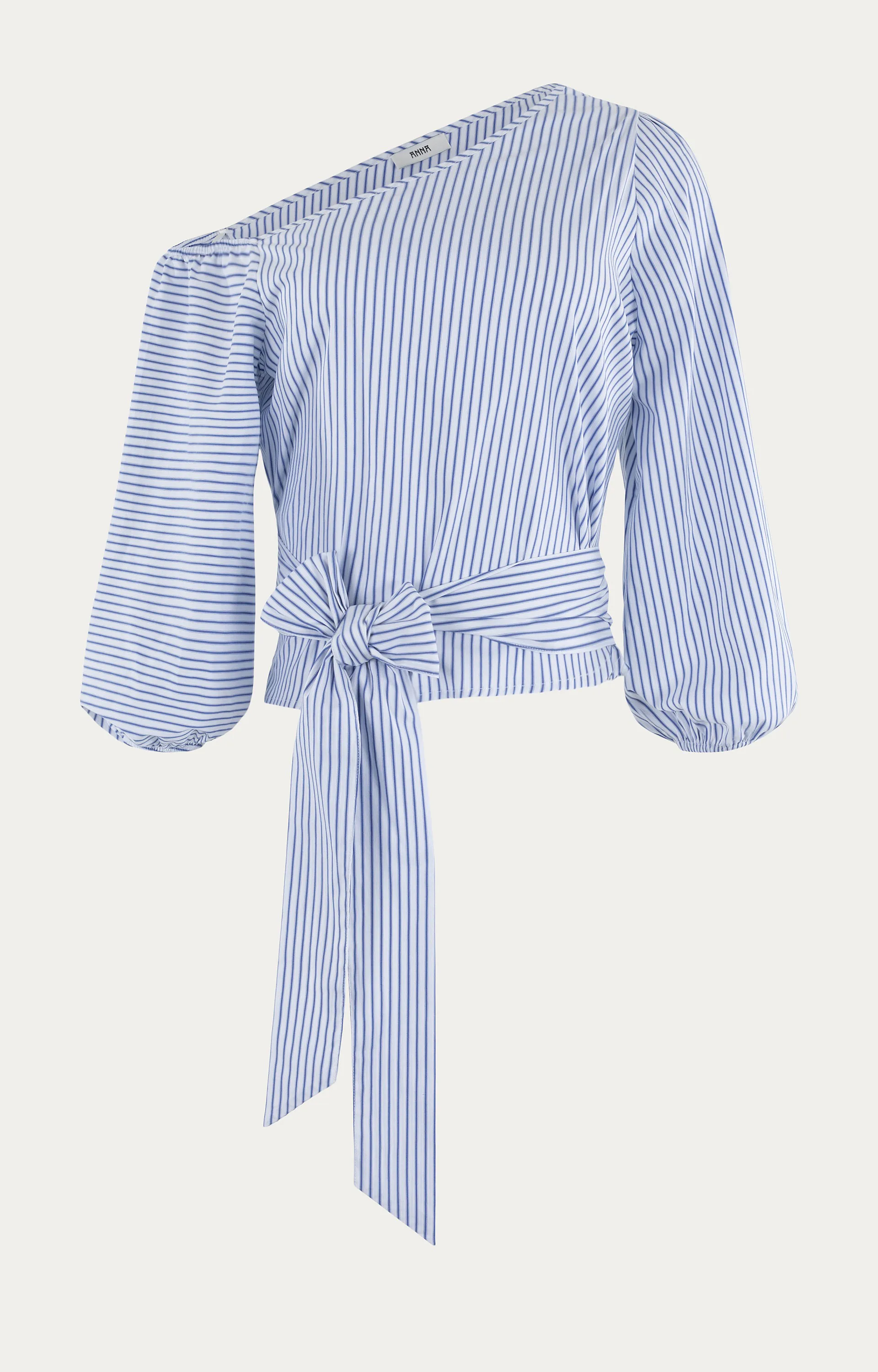 ANNA 48a05-03760 One-Shoulder Blouse Streep