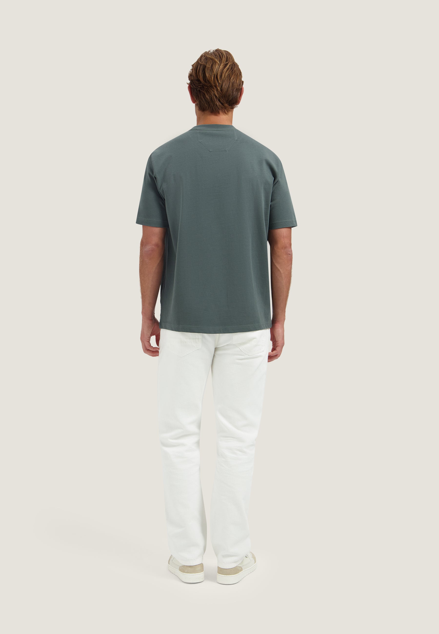 DESTREZZED 203012 COLLIN SS TEE-Grey Green