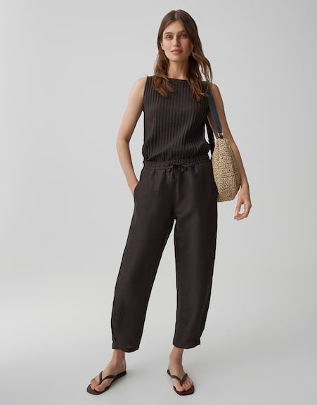 OPUS 10579514229445 Myha glow Linnen Pants