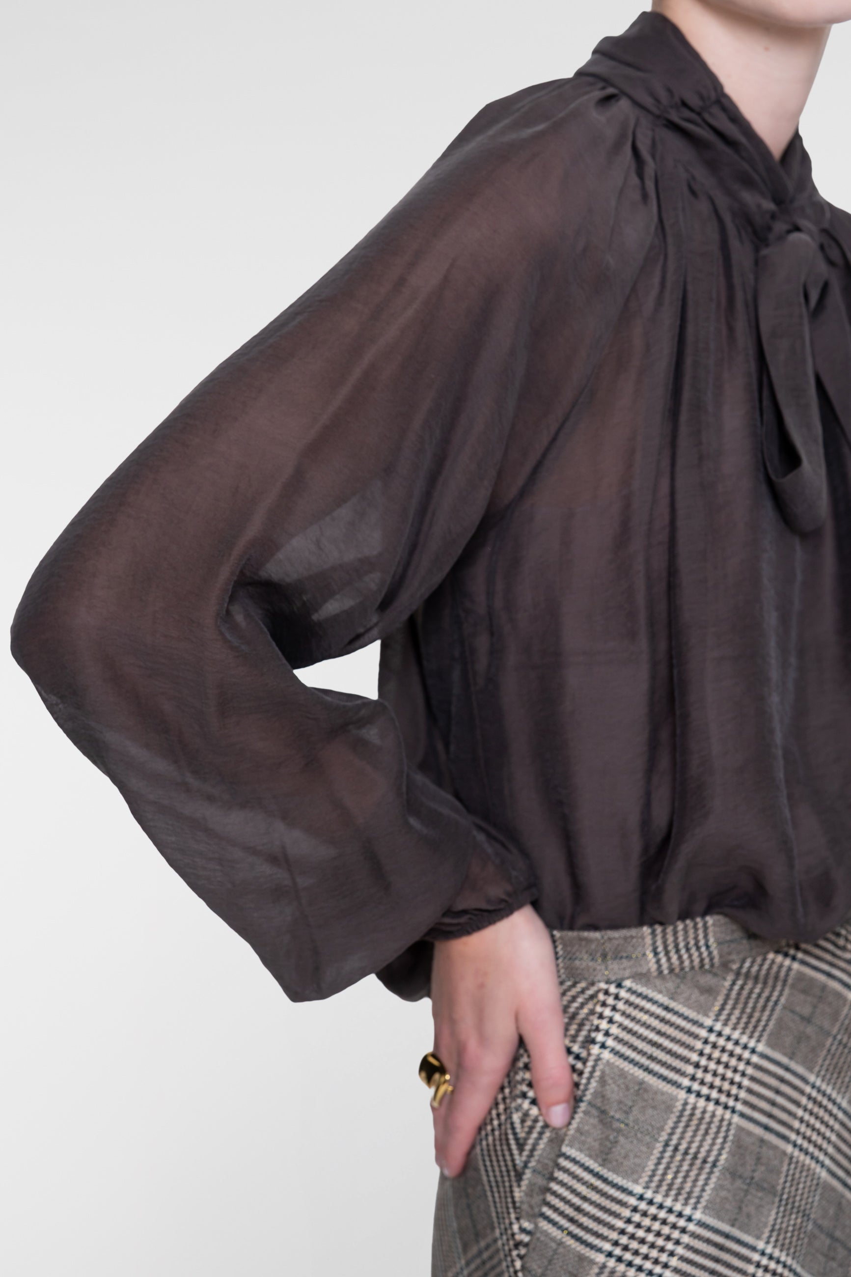 GEISHA 63601-14 BLOUSE MET STRIK